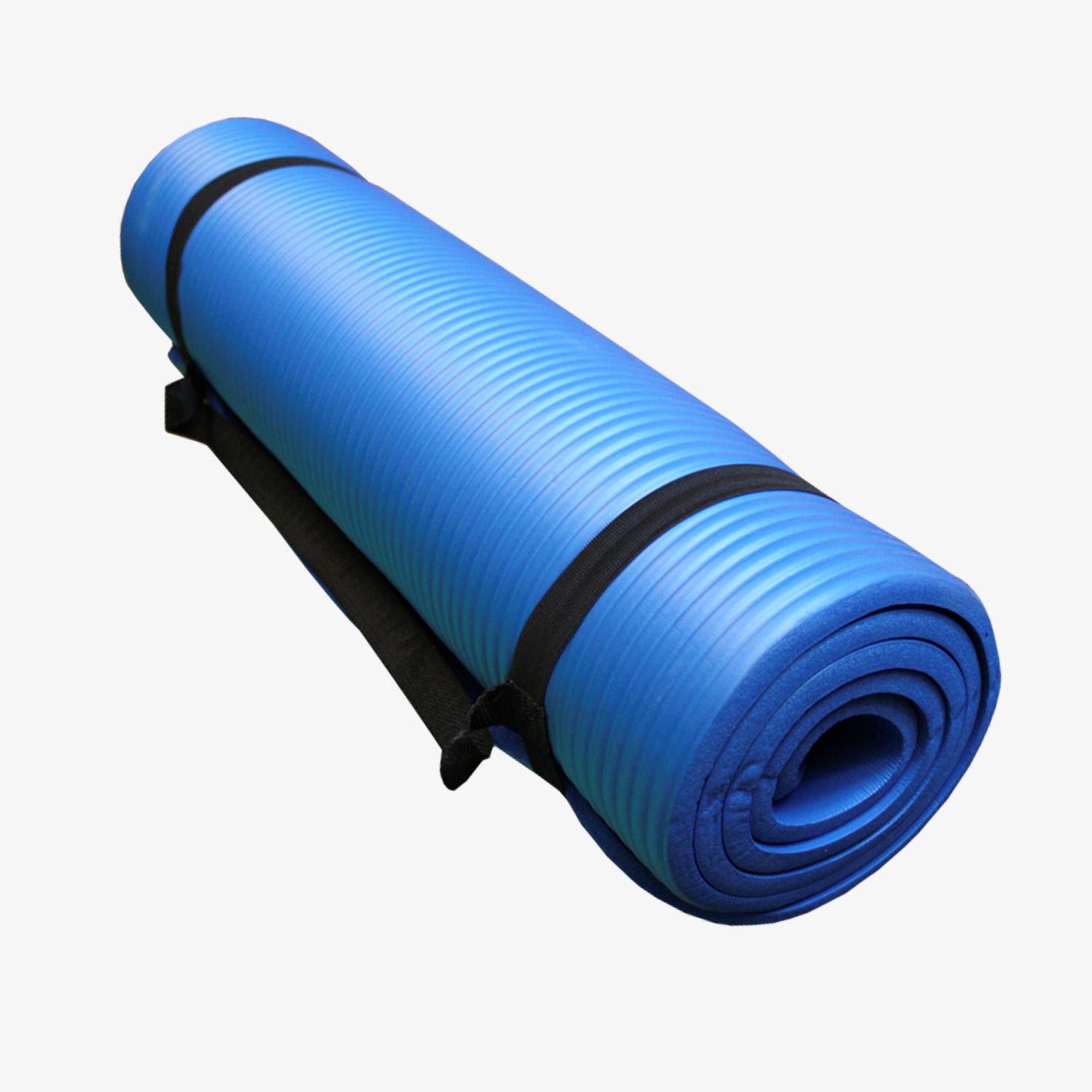 Tapete Fitness 15mm Softee - azul - 