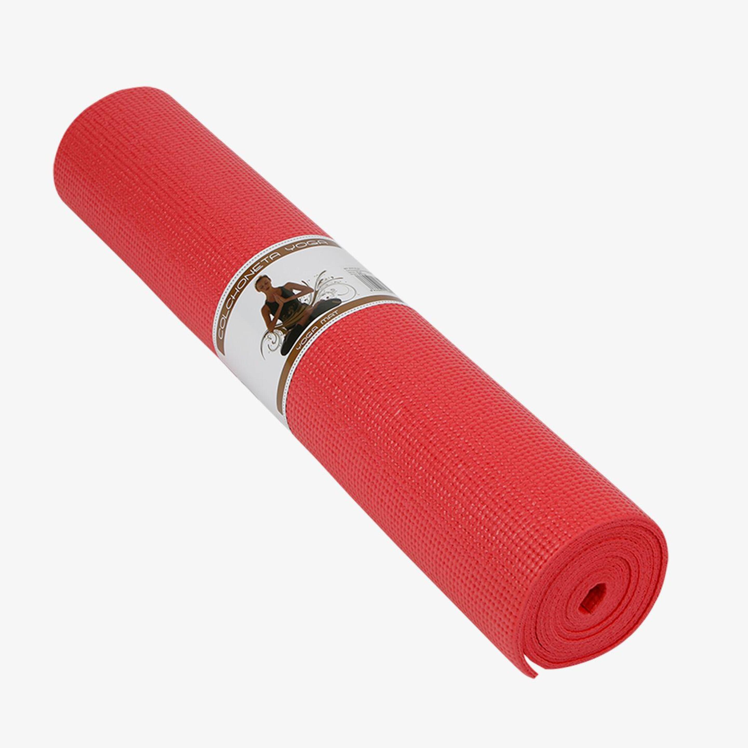 Tapete Yoga 6mm Softee - Vermelho - 180x60CM | Sport Zone MKP