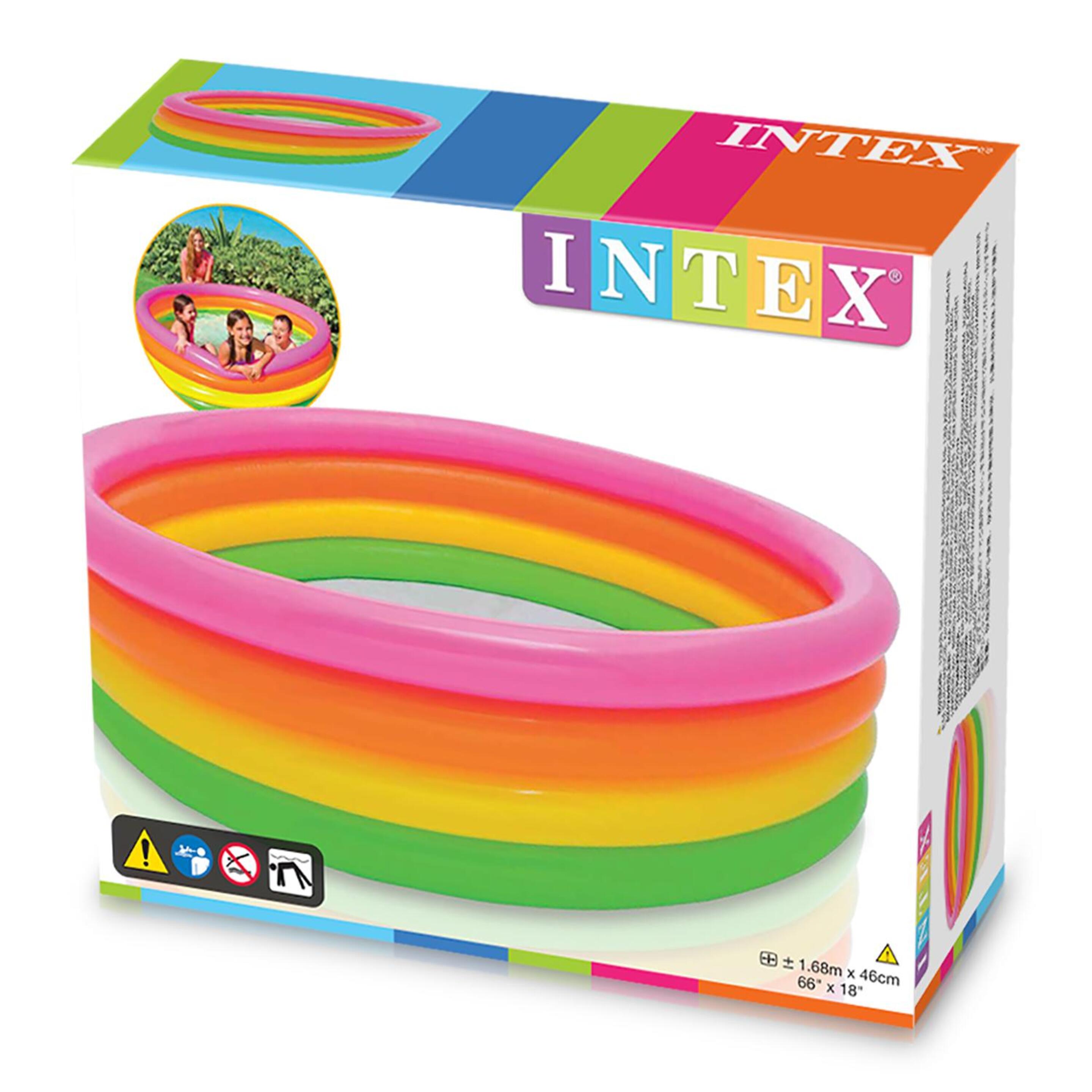 Intex Piscina Inflable Sunset 4 Anillos