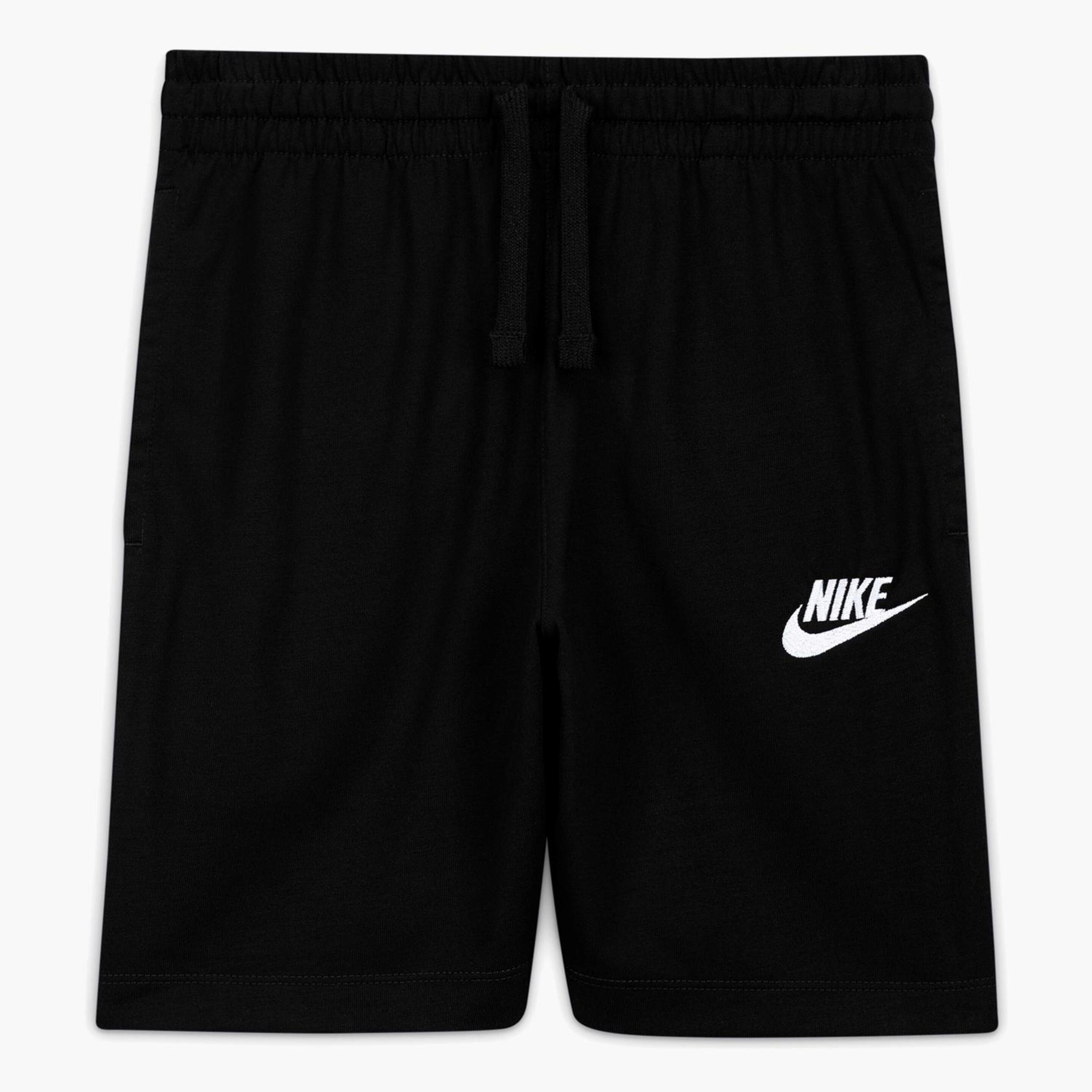 Nike Club - negro - Pantalón Corto Chico
