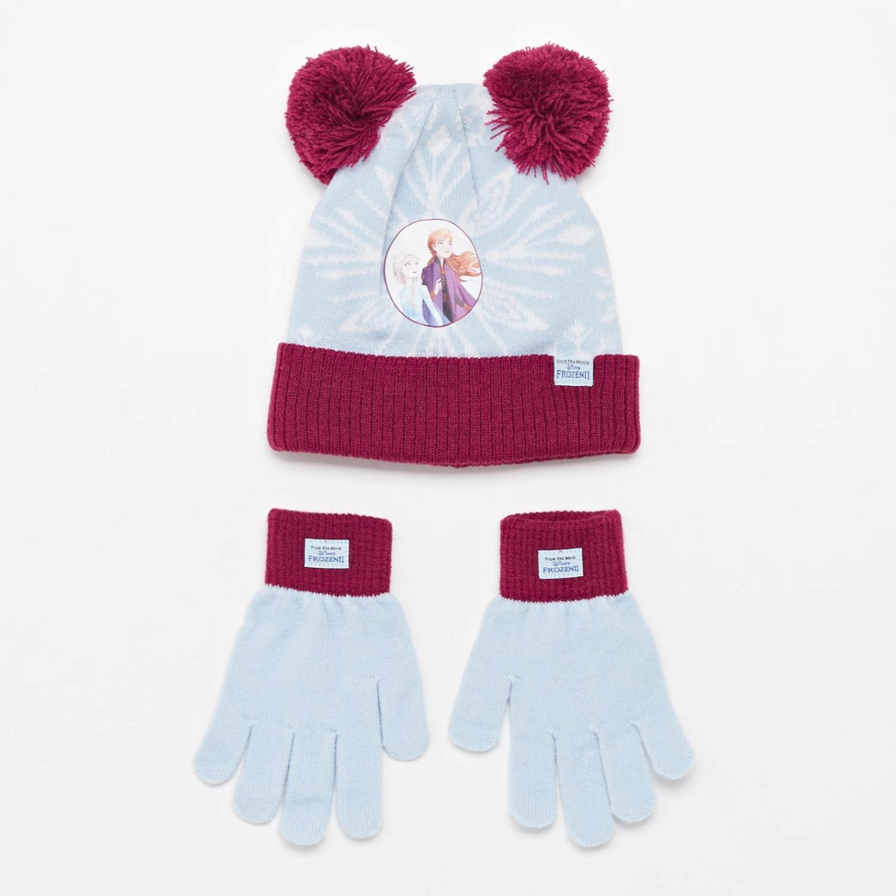 Gorro Y Guantes Princesas