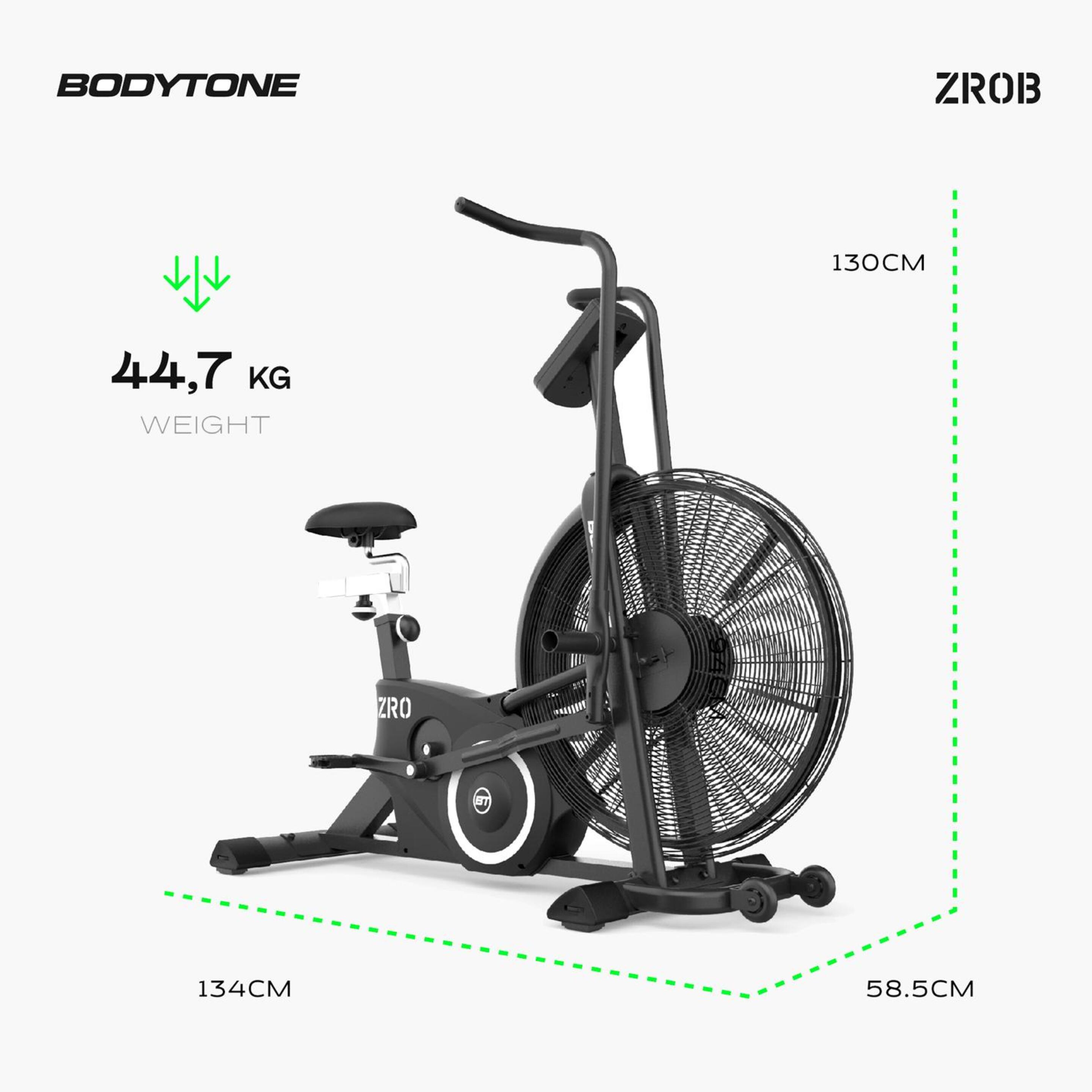 Bicicleta Estática Bodytone Zro-b Aire