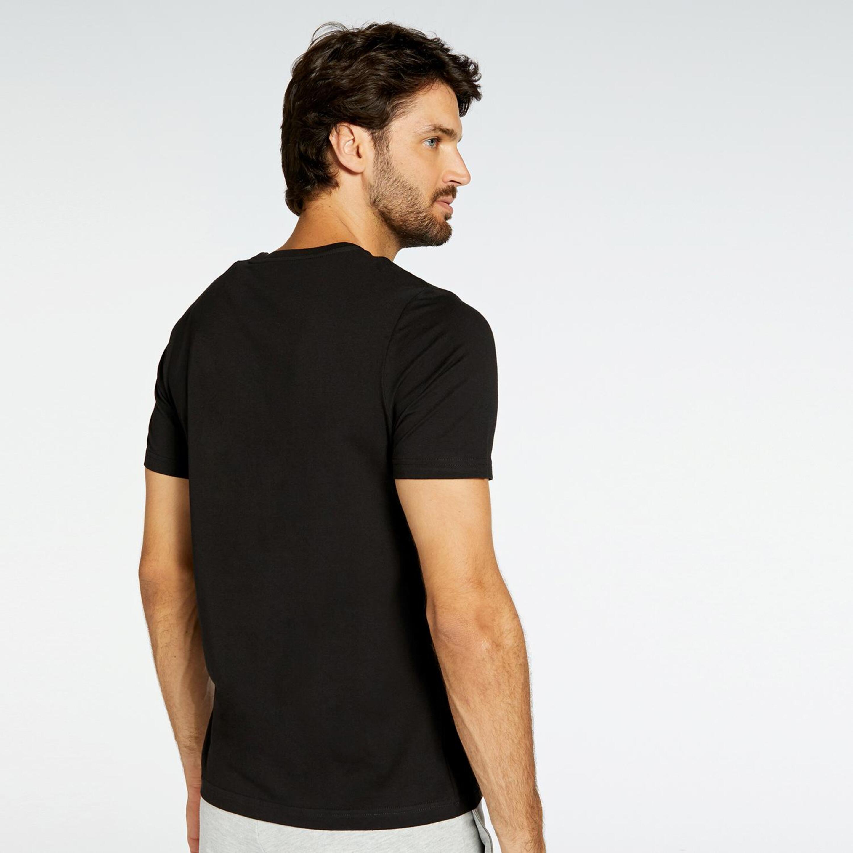 Puma Essentials - Negro - Camiseta Hombre