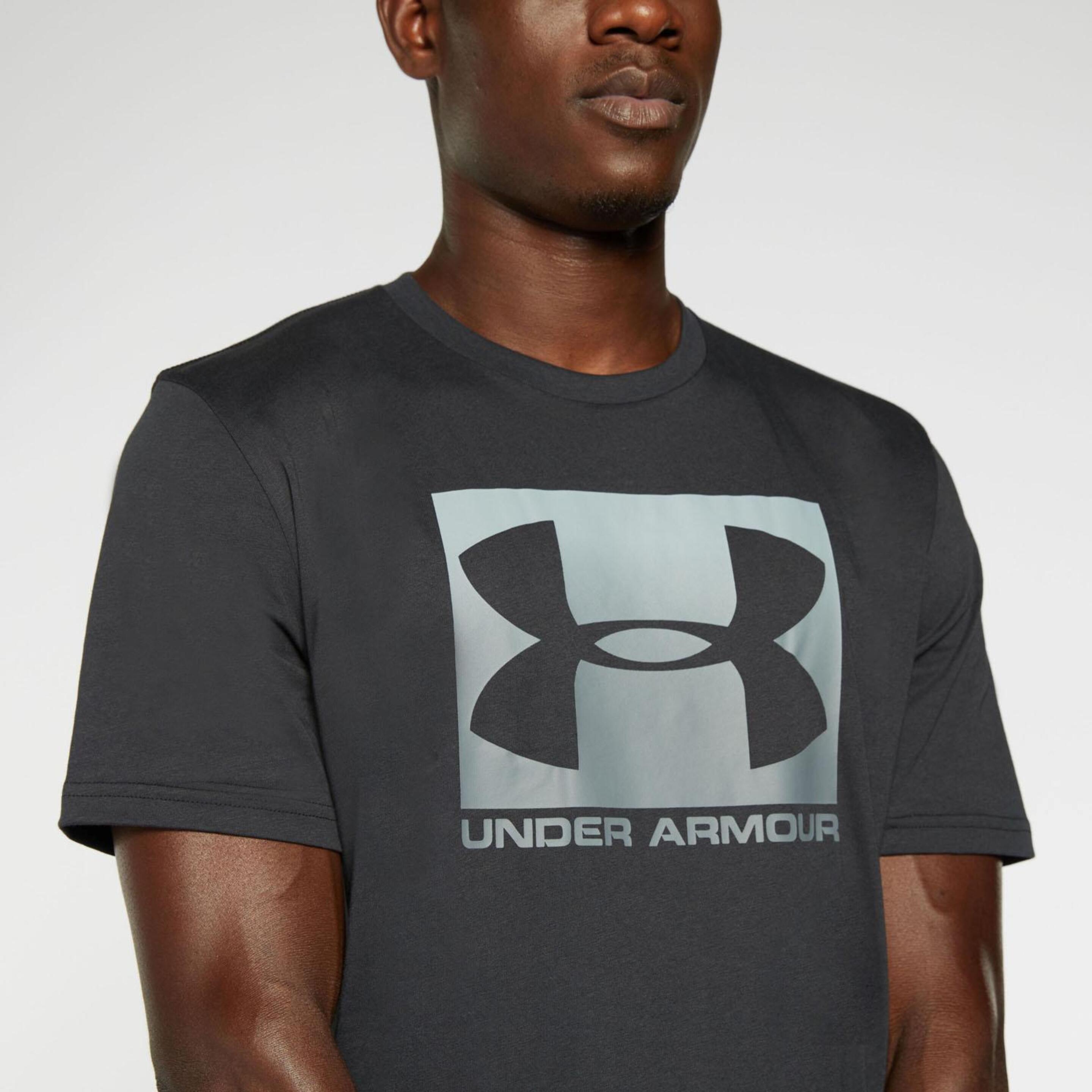Under Armour Boxed - negro - Camiseta Hombre