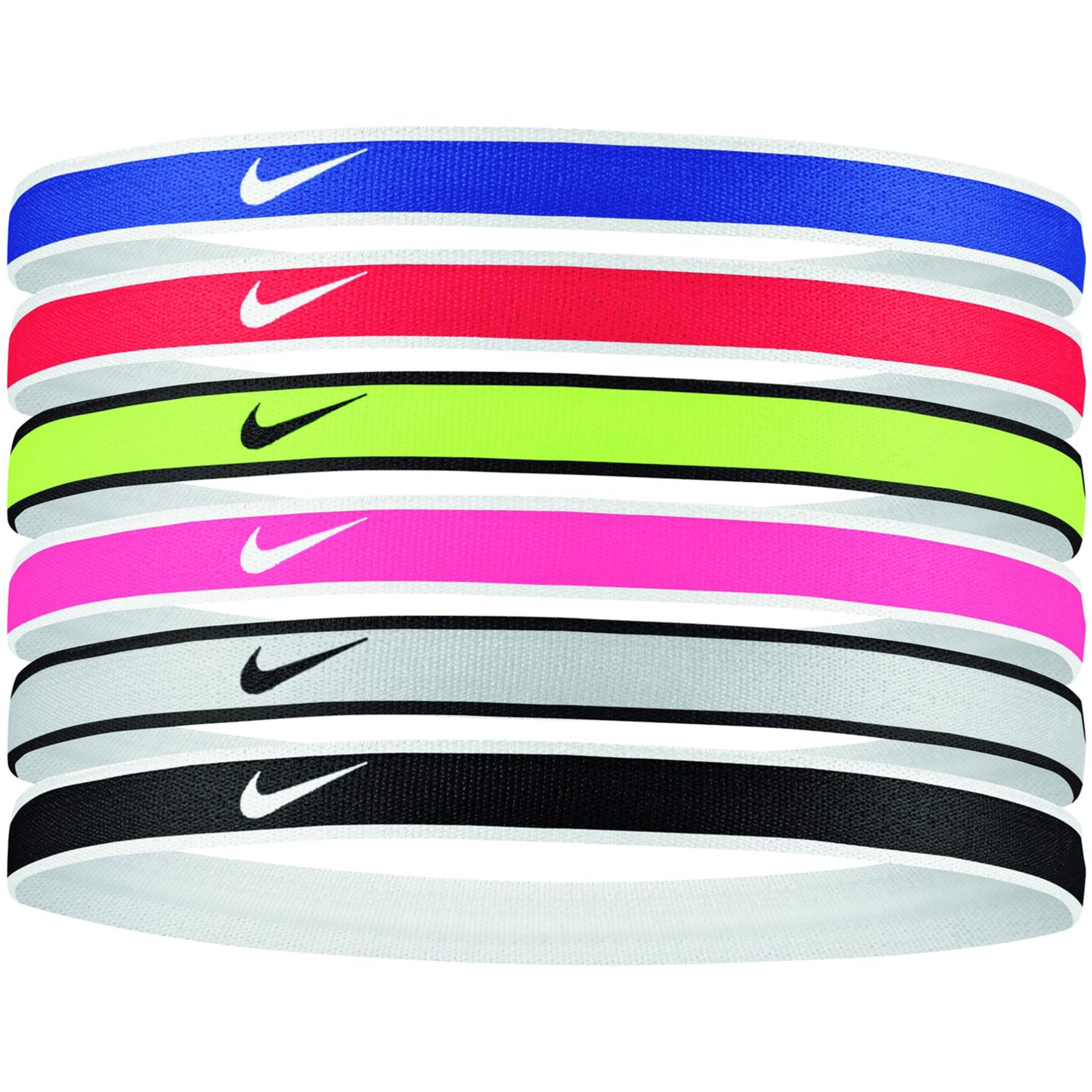 Nike Swoosh 6pk - multicolor - Cinta Pelo