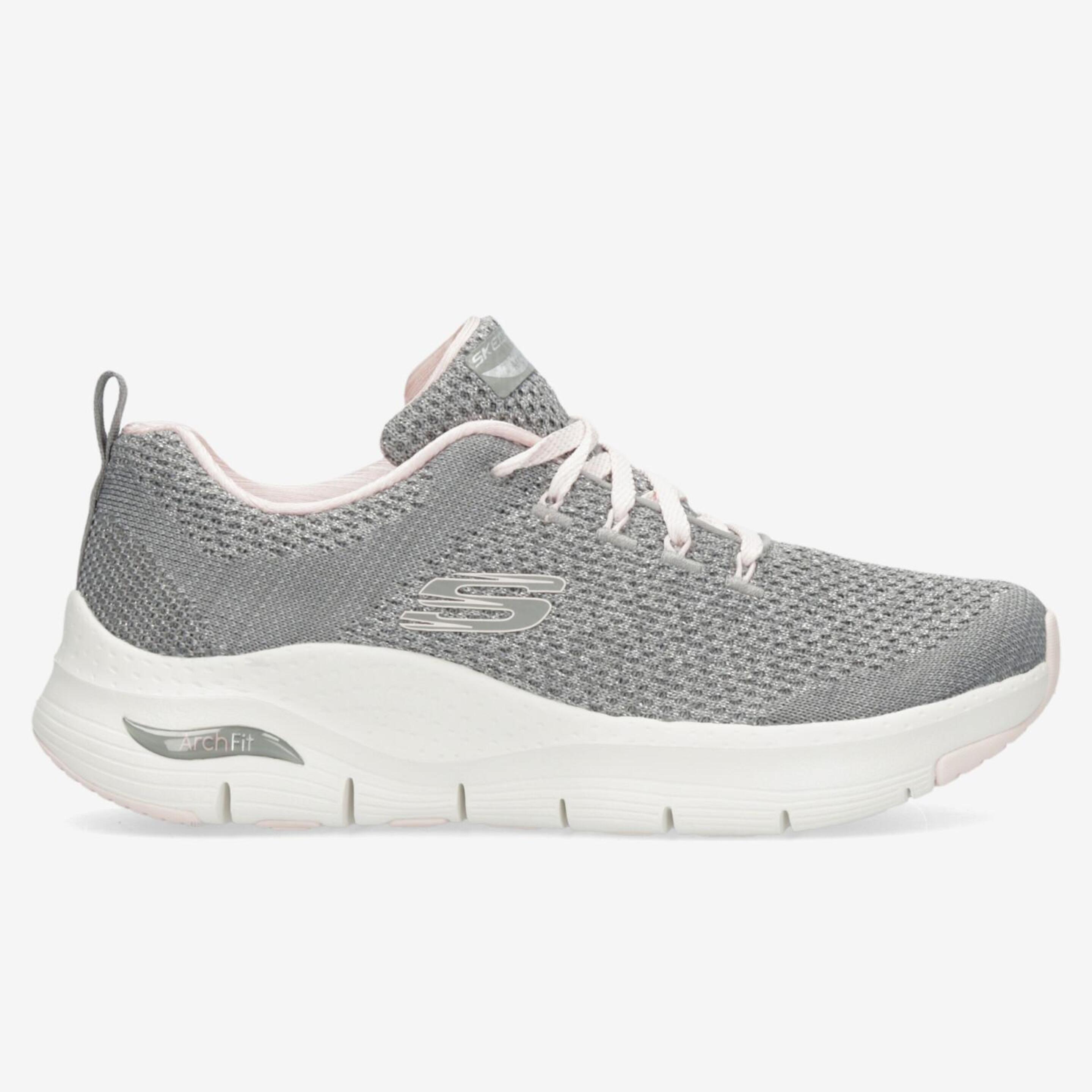 Skechers Arch Fit Infinite - gris - Zapatillas Running Mujer