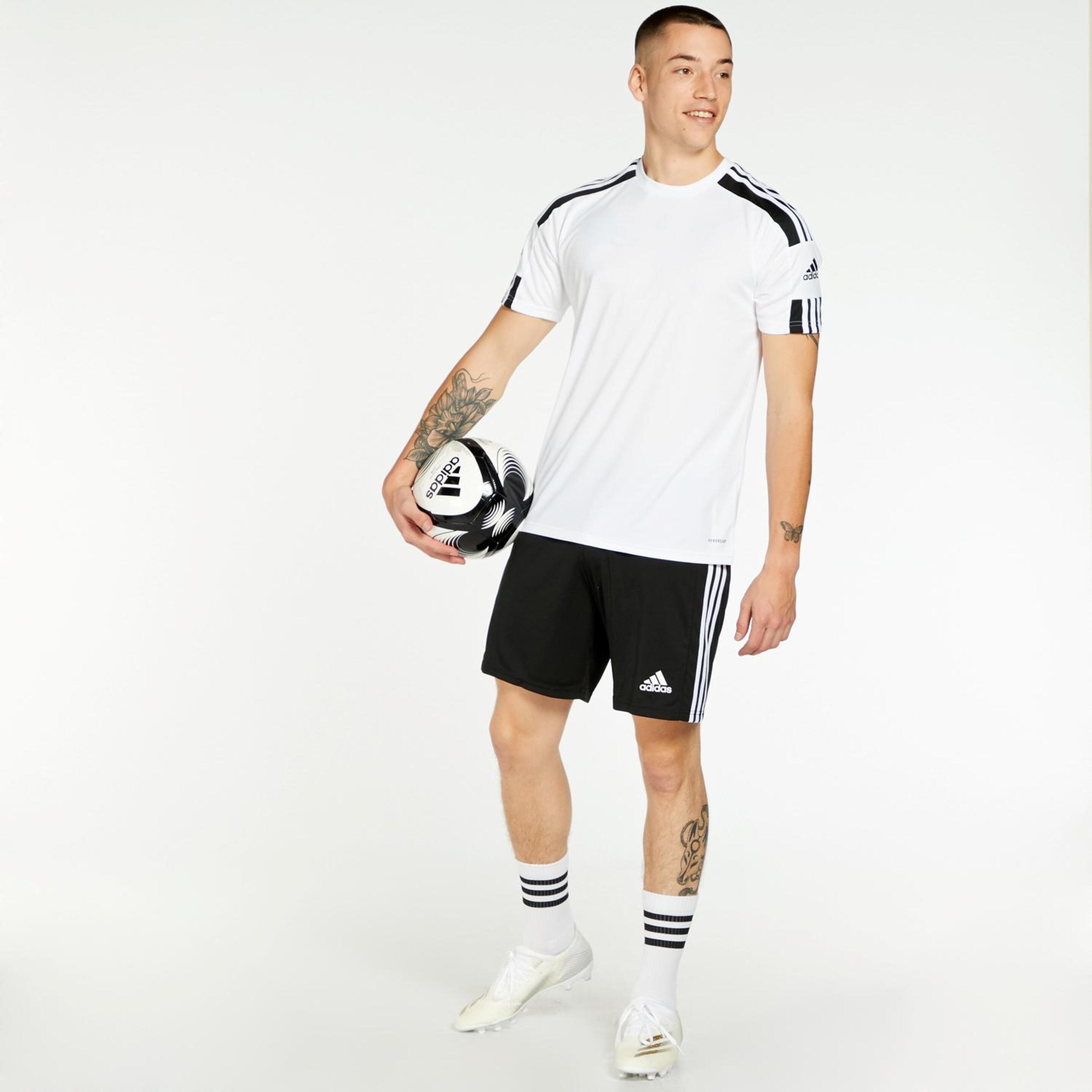 adidas Squad 21 - blanco - Camiseta Fútbol Hombre