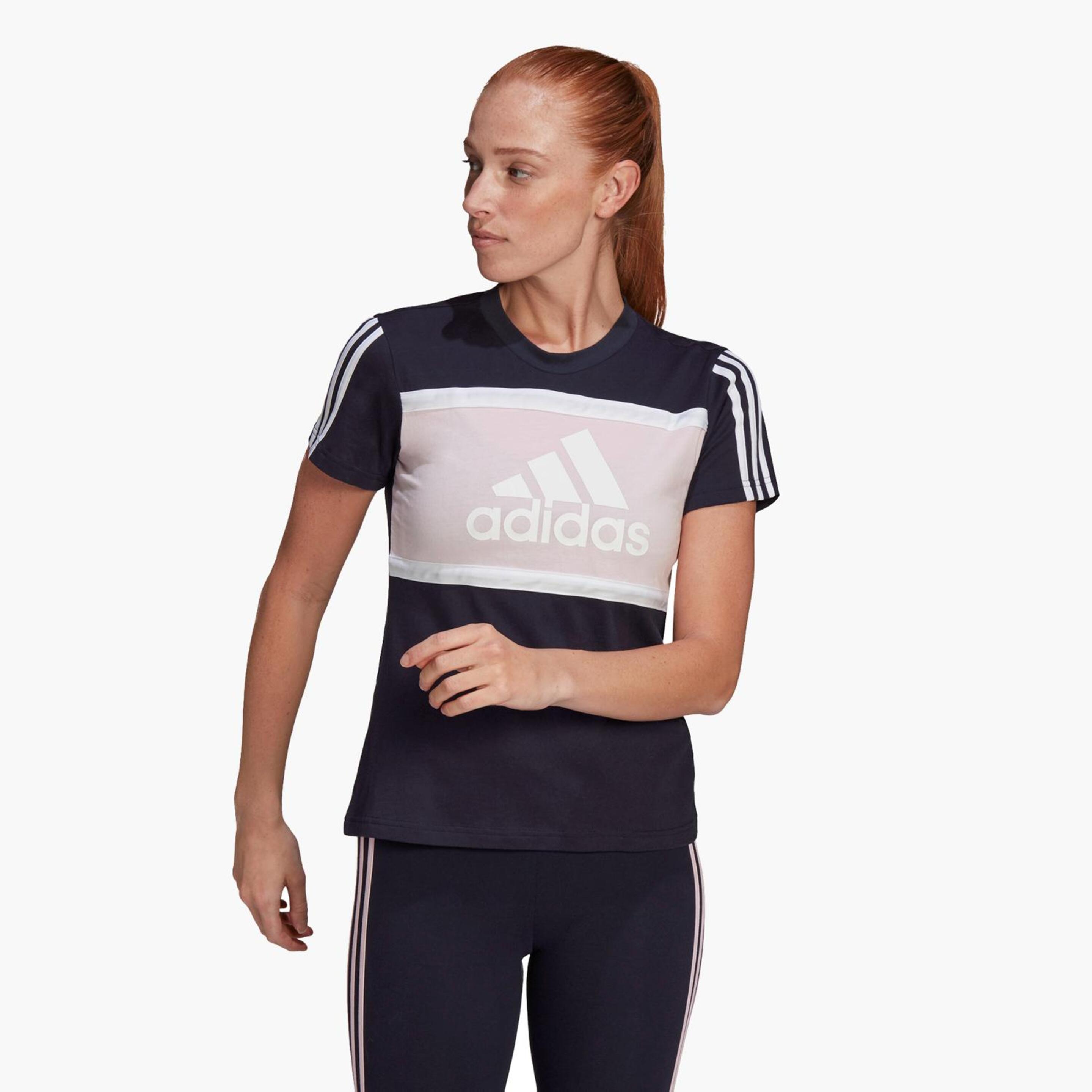 3 Stripes Bl Sra Camiseta M/c