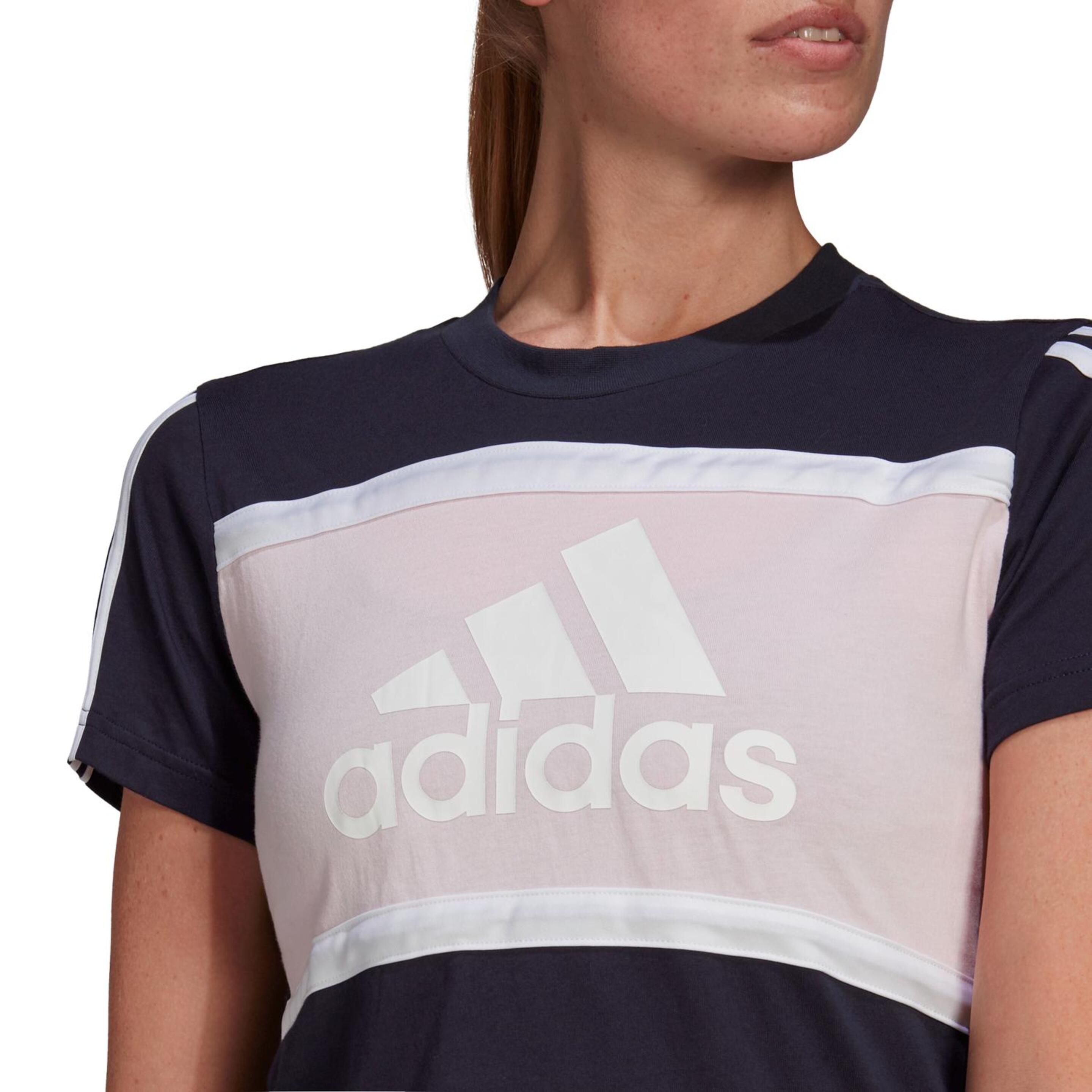 3 Stripes Bl Sra Camiseta M/c