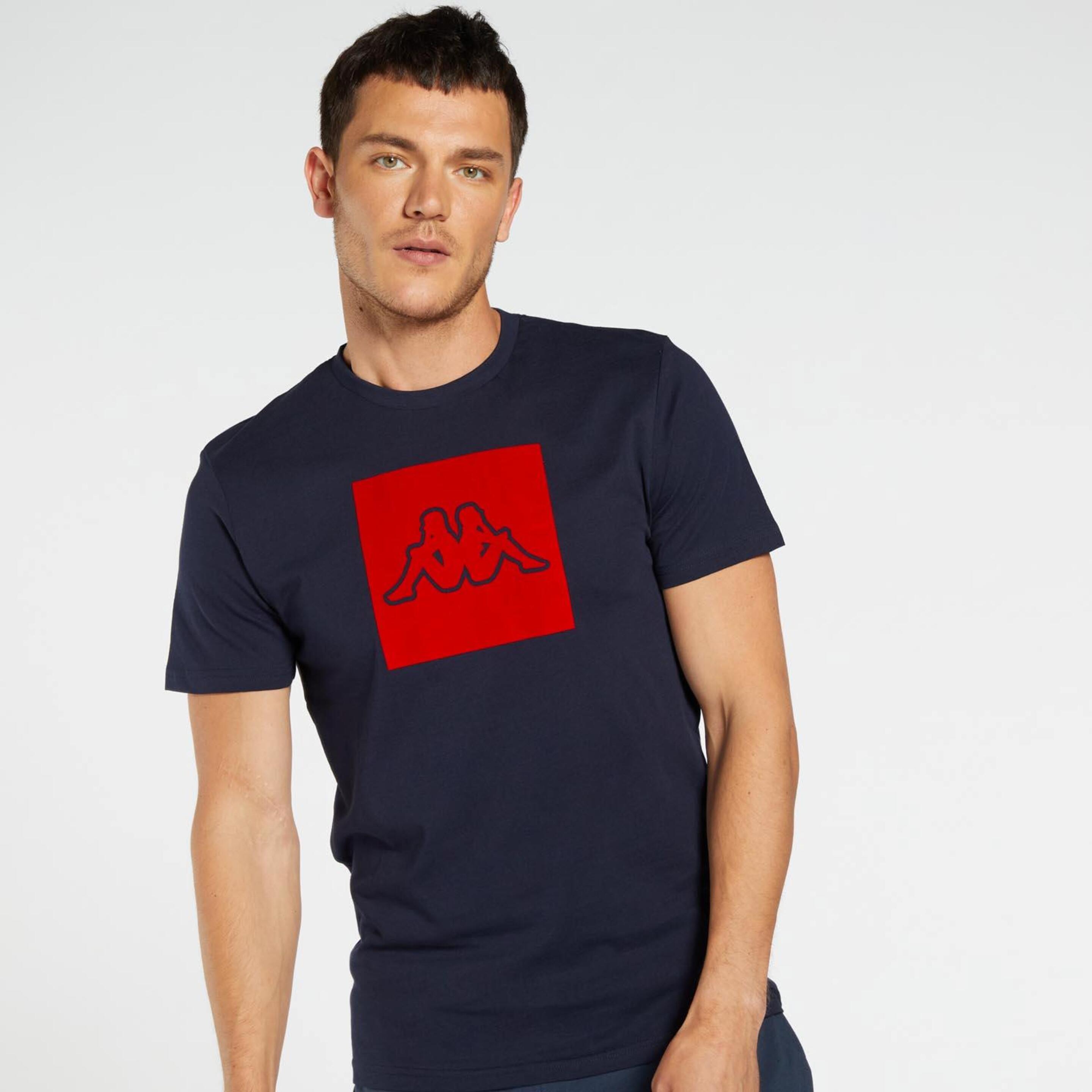Kappa Ibagni - Marino - Camiseta Hombre