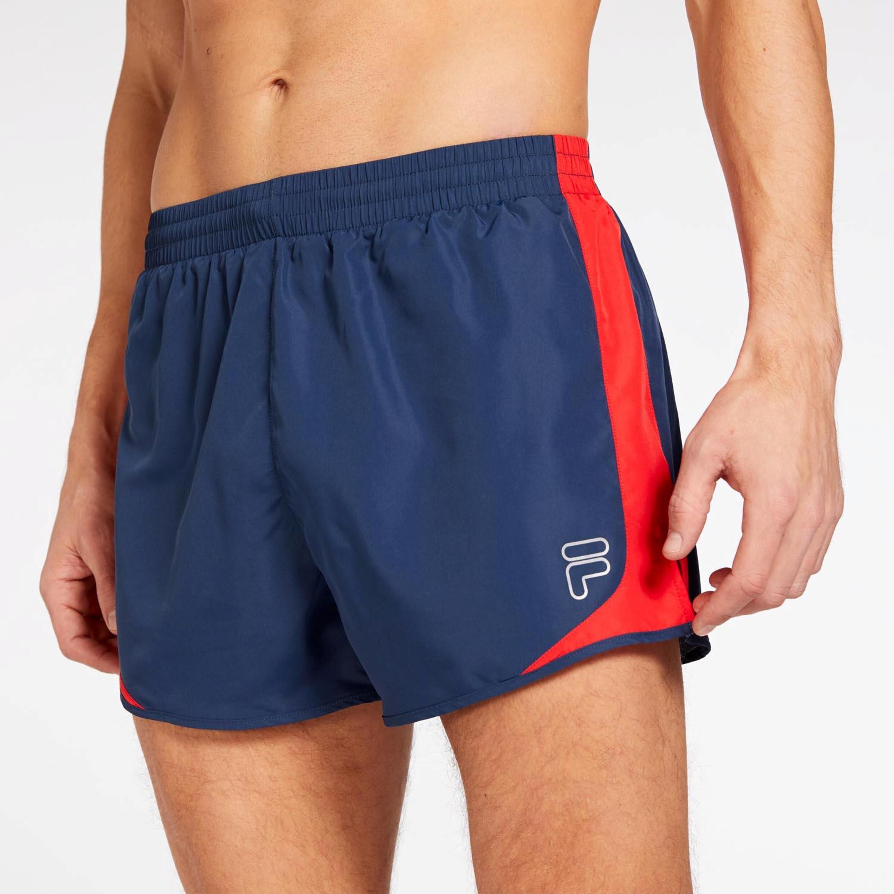 Fila Cro Pantalon Corto Running Drytec Pol.exc