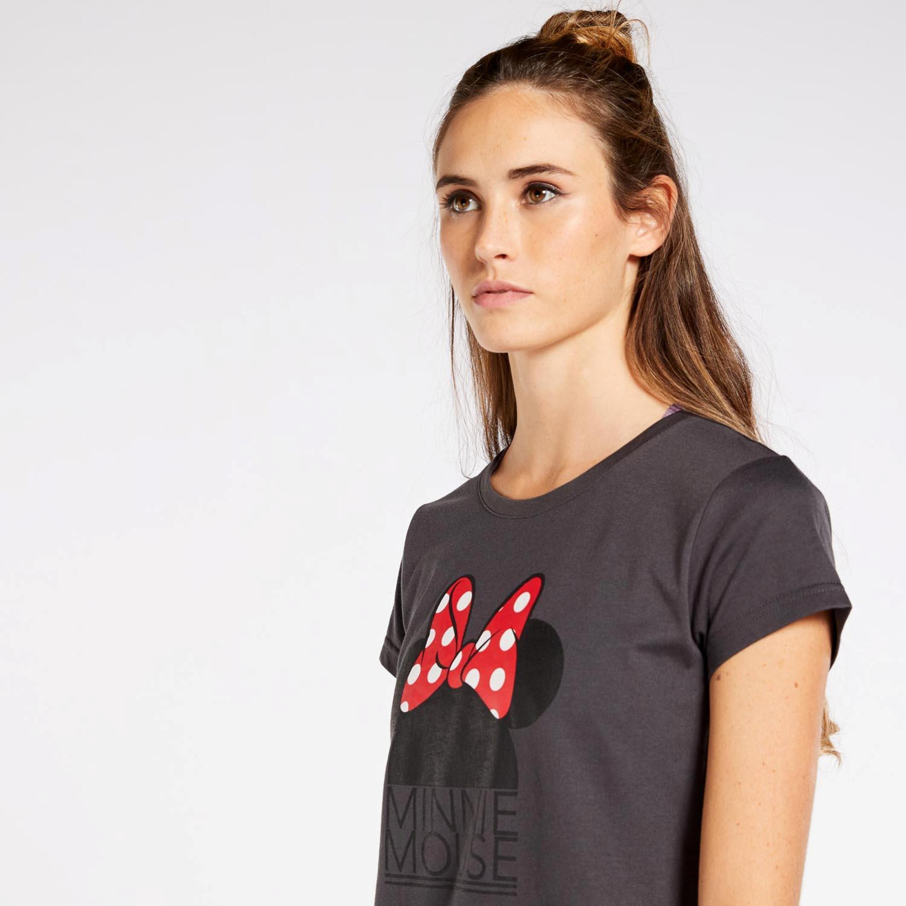 Std-di Mickey Sra Camiseta M/c Alg. Minnie