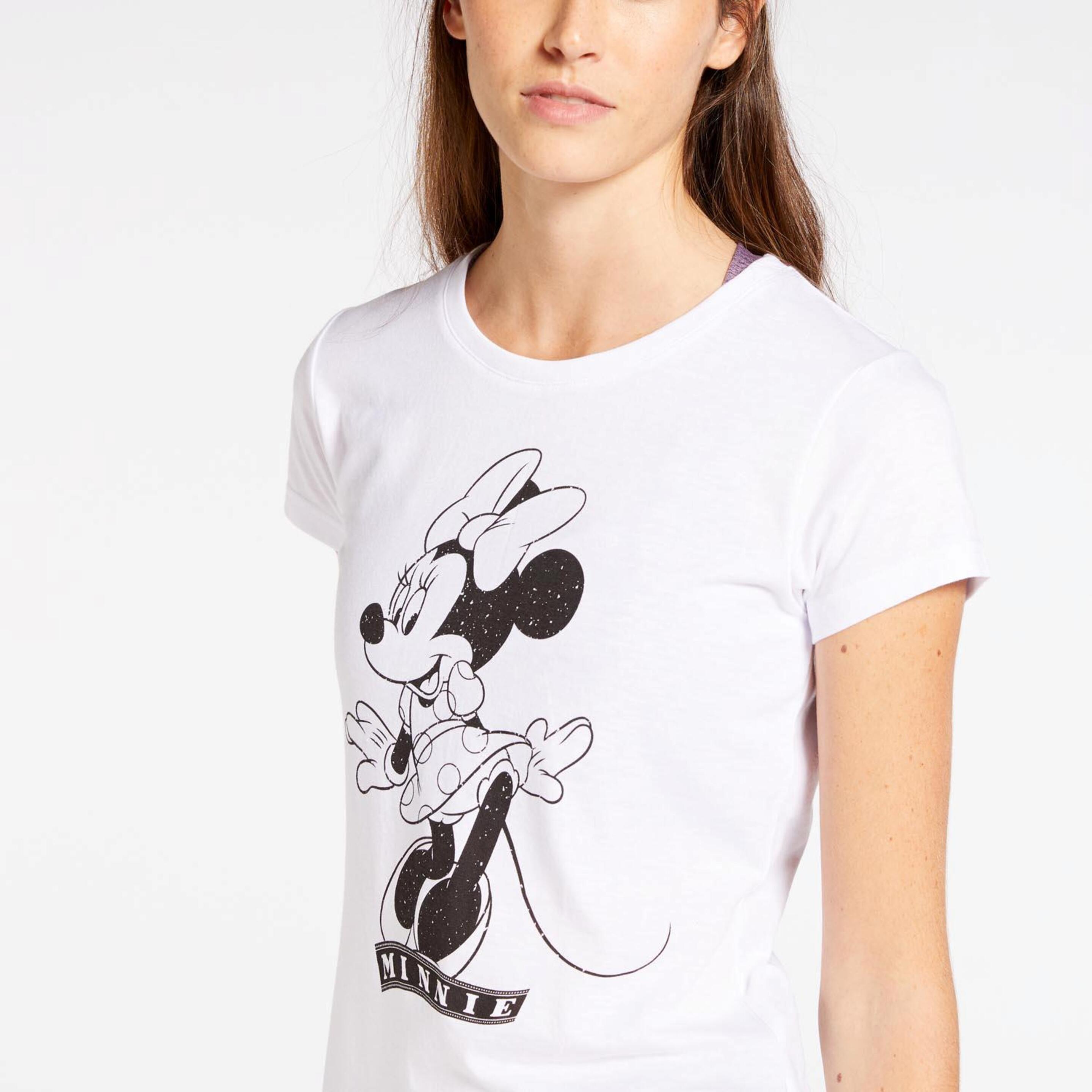 Std-di Mickey Sra Camiseta M/c Alg. Minnie