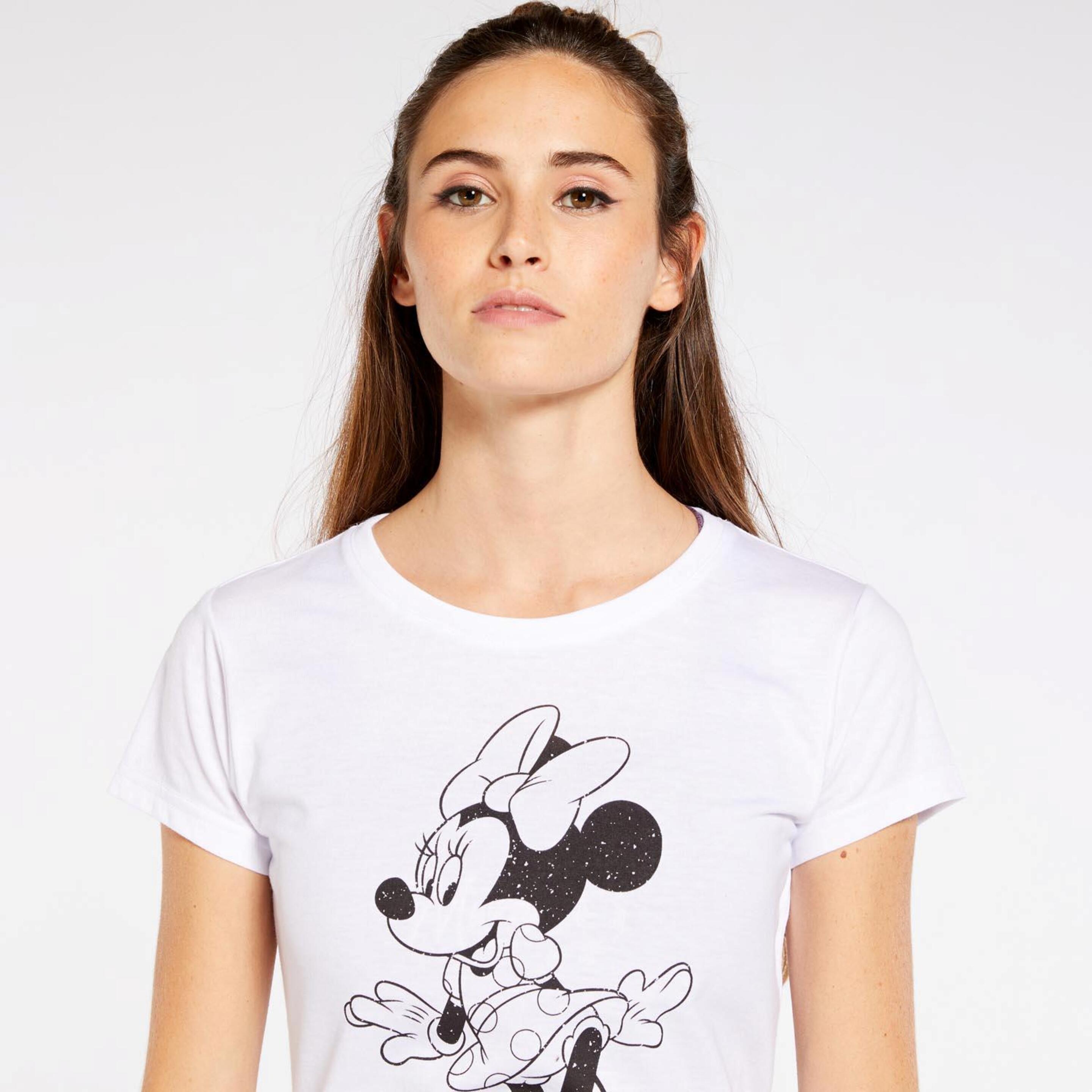 Std-di Mickey Sra Camiseta M/c Alg. Minnie