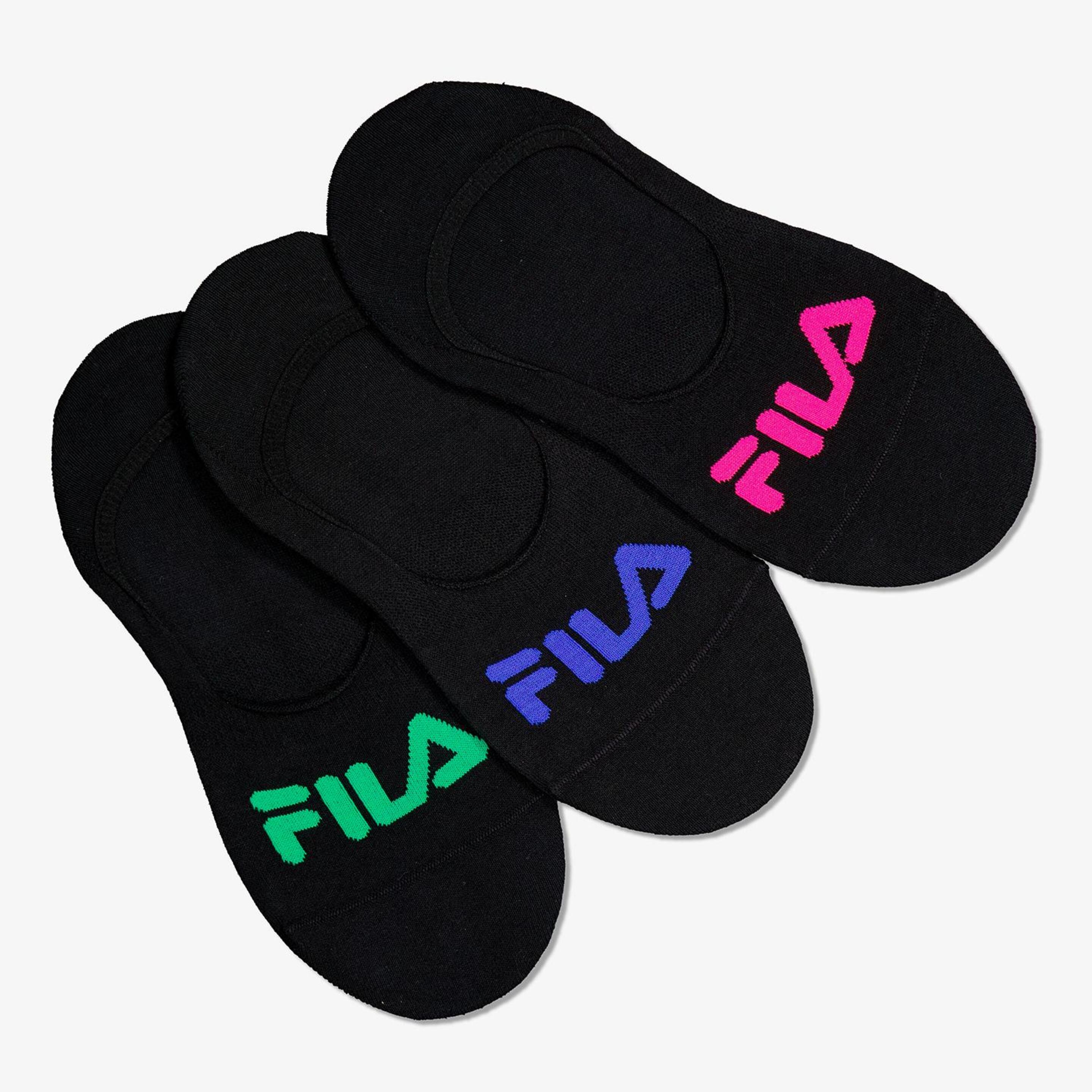 Meias Invisíveis Fila Pack 3