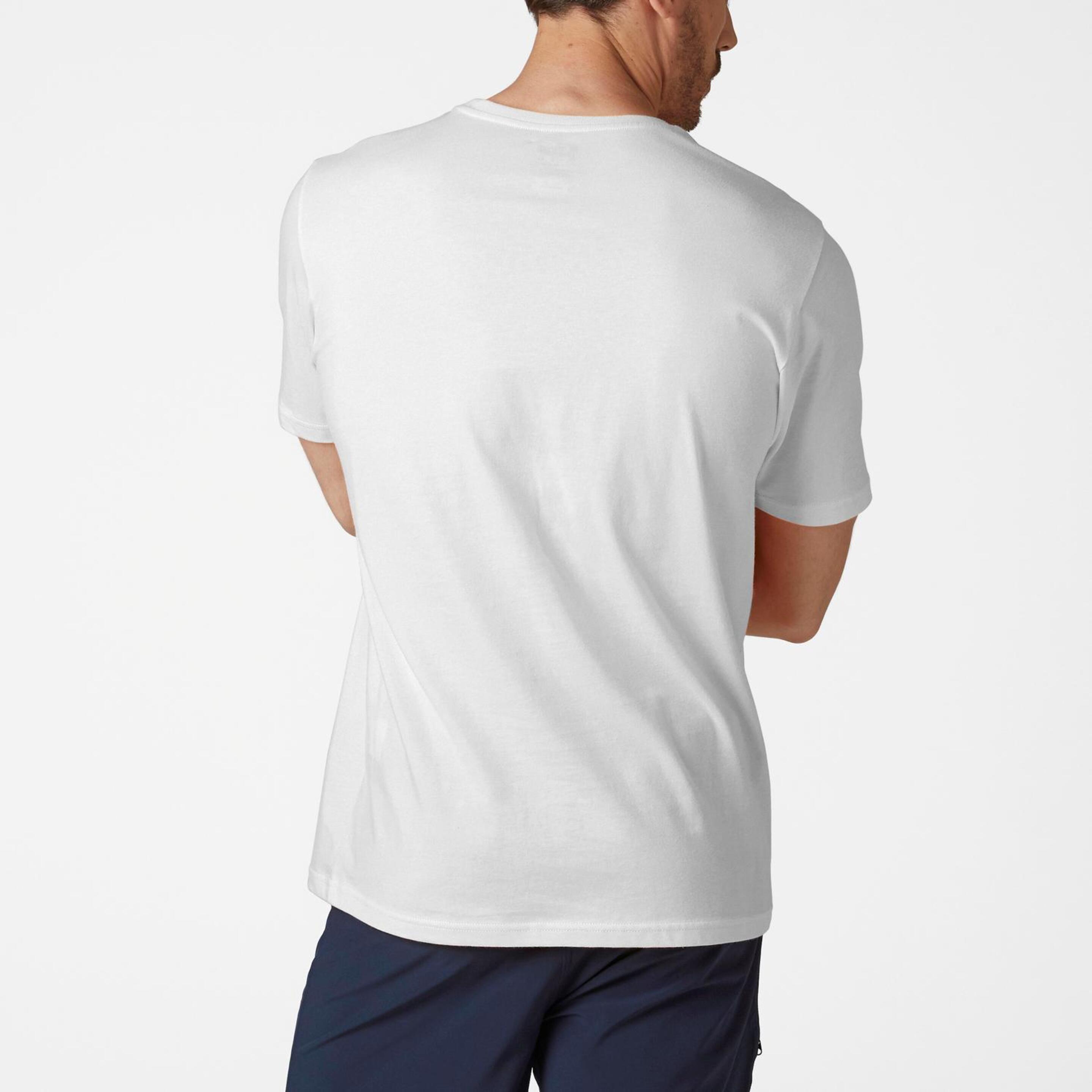 Helly Hansen HO - Blanco - Camiseta Montaña Hombre  MKP