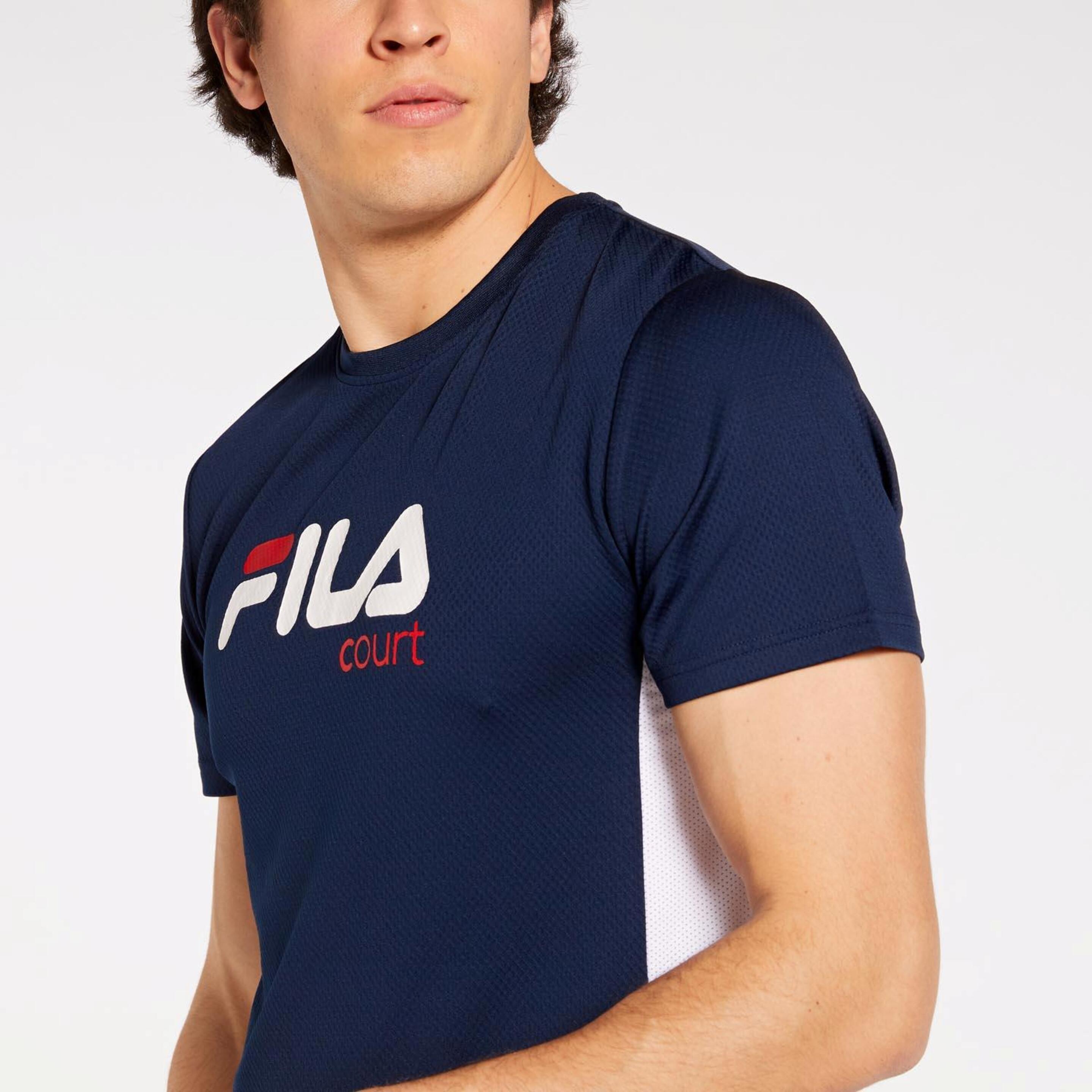 Fila Cro Camiseta M/c Pol.tenis Excl.