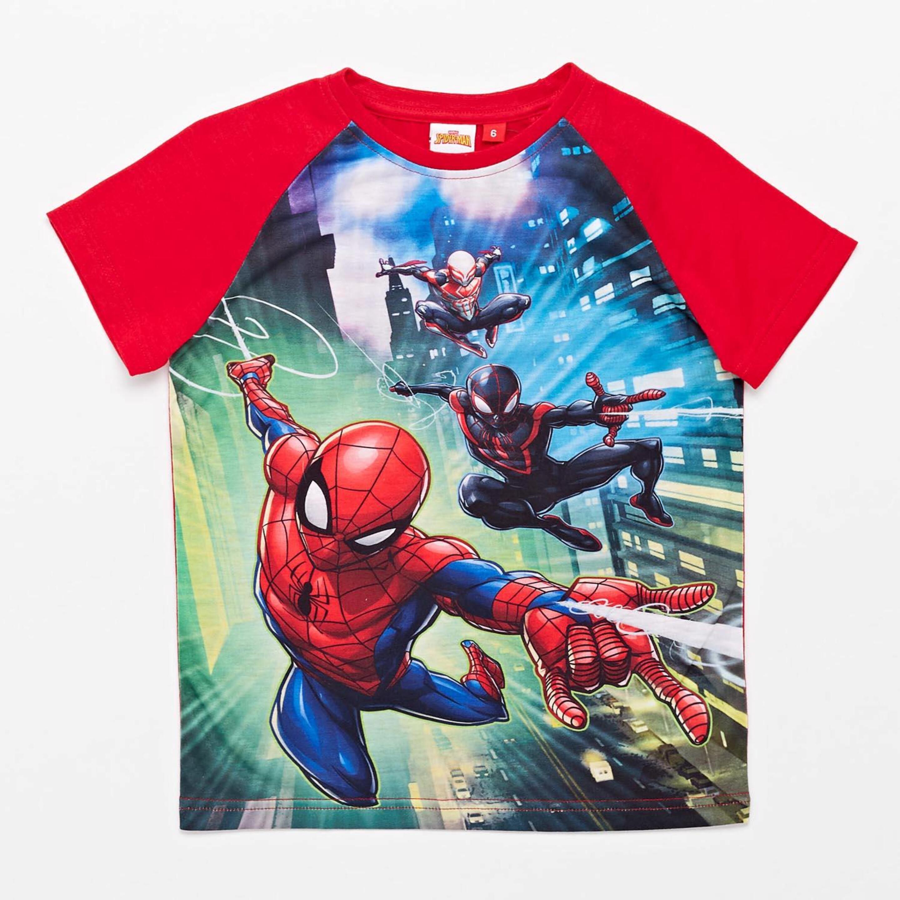 Mcs-di Marvel Kid Camiseta M/c Alg.spiderman Excl