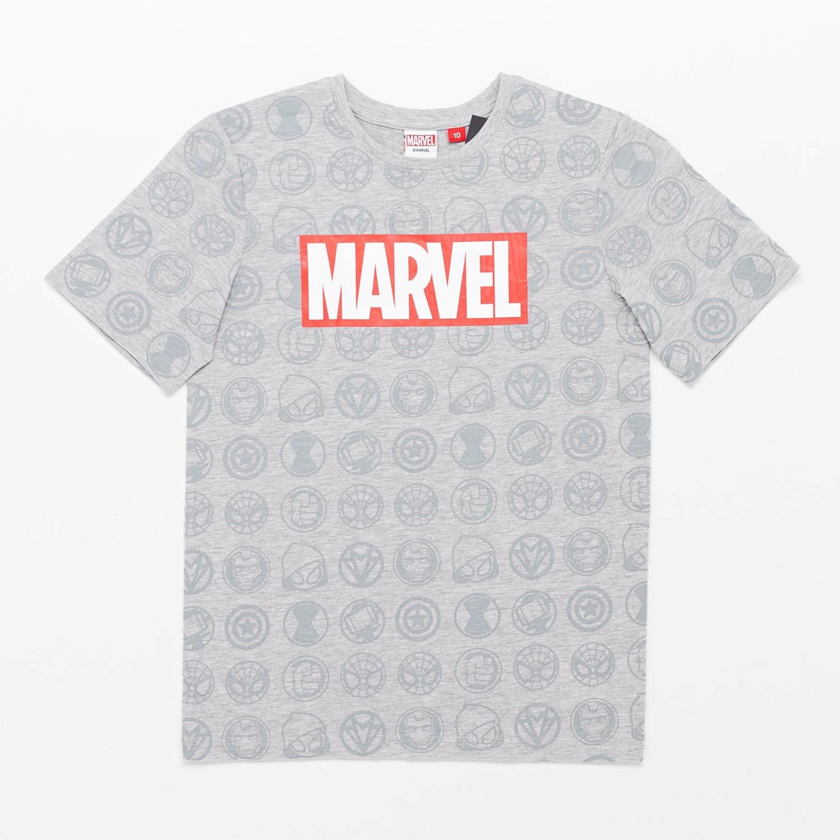 0av-di Marvel Jr Camiseta M/c Alg.avengers Excl
