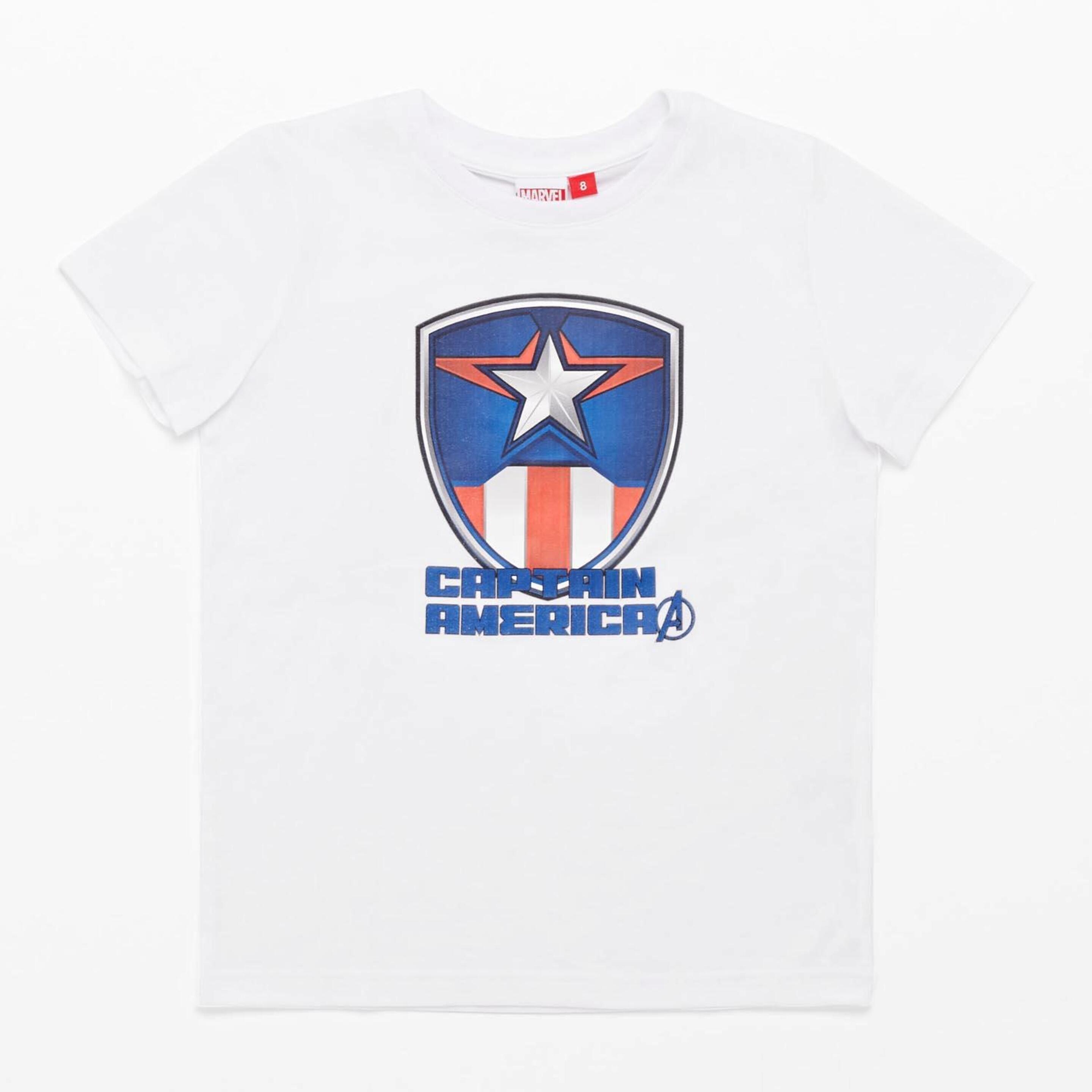 T-shirt Capitão America Marvel