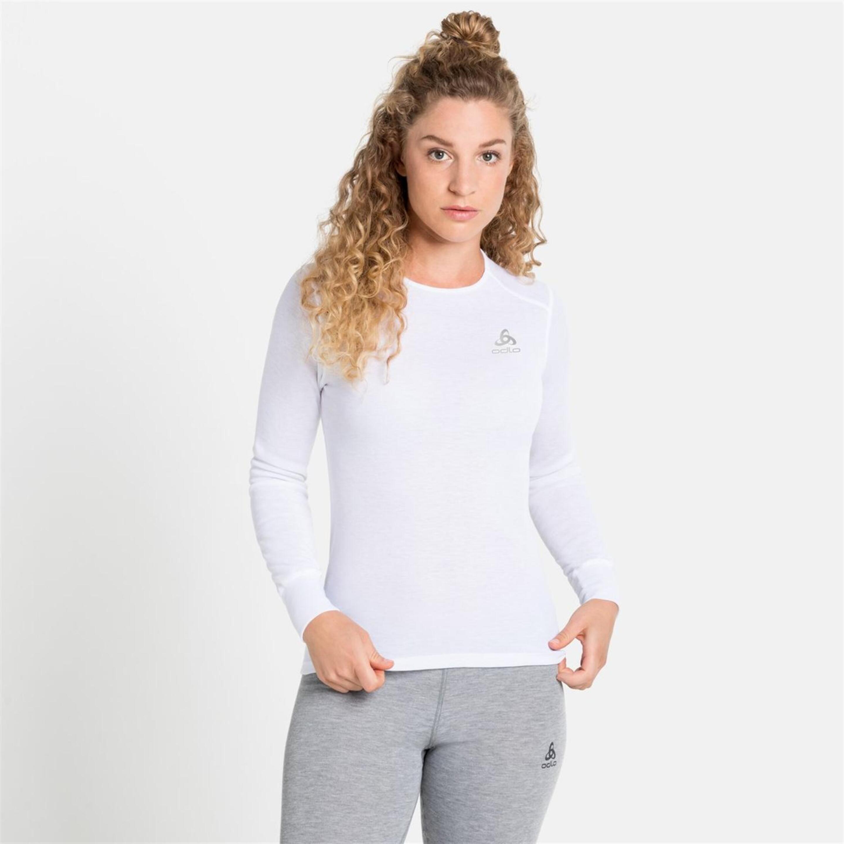 Odlo Active Warm Eco - blanco - Camiseta Interior Mujer