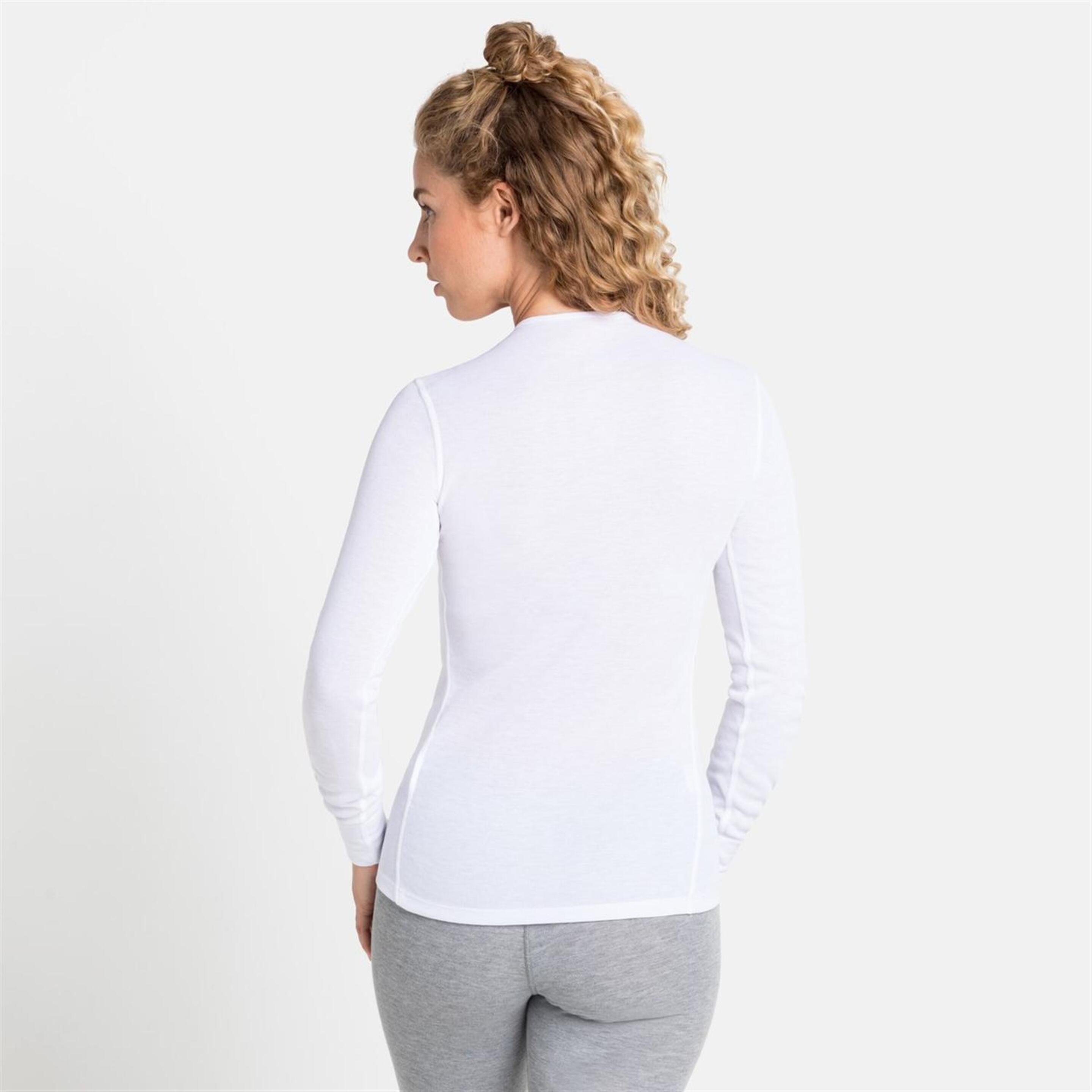 Odlo Active Warm Eco - Blanco - Camiseta Interior Mujer