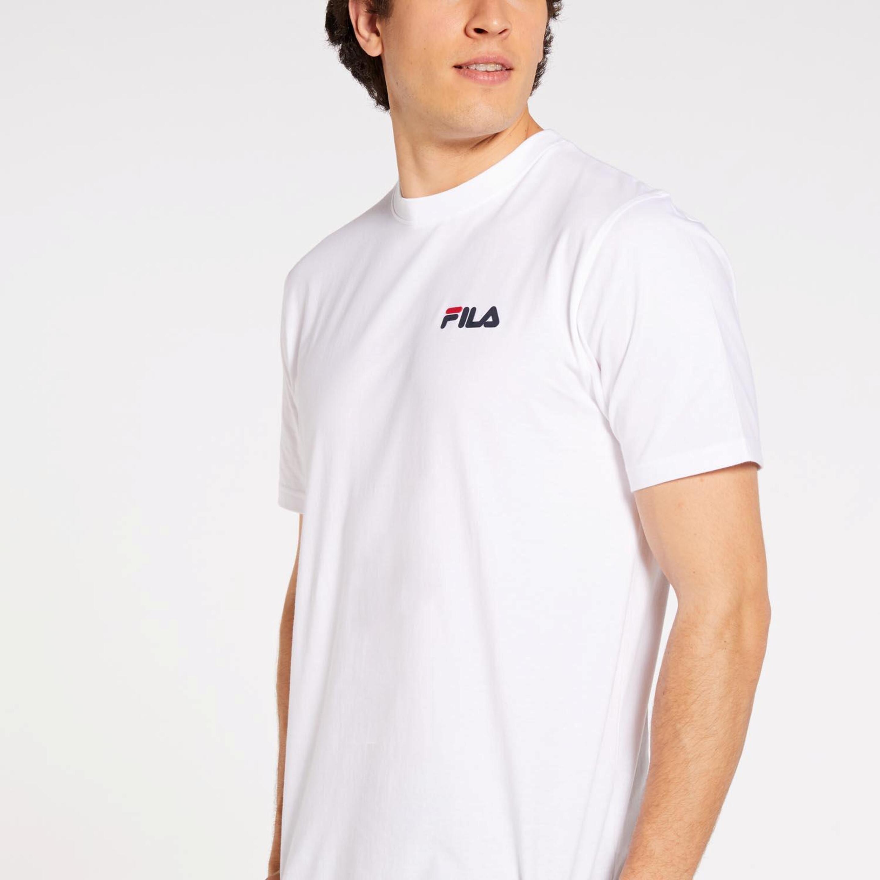 T-shirt Fila Terry SS - Branco - T-shirt Homem | Sport Zone