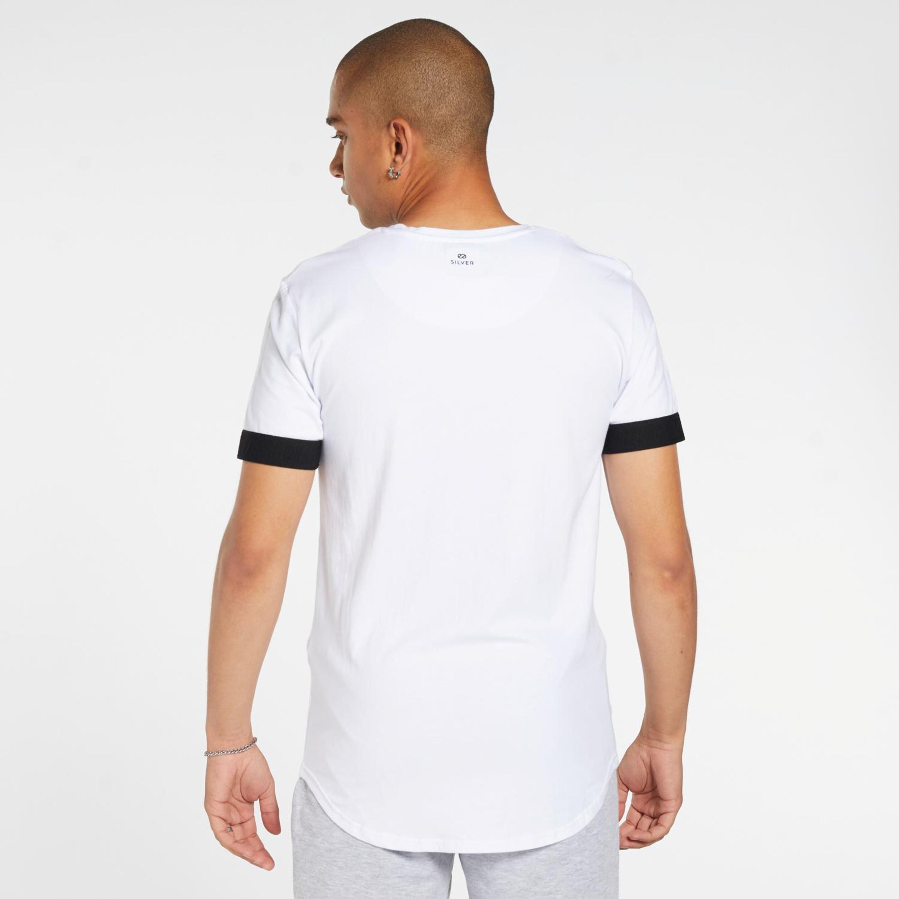 T-shirt Silver Essenfit Side