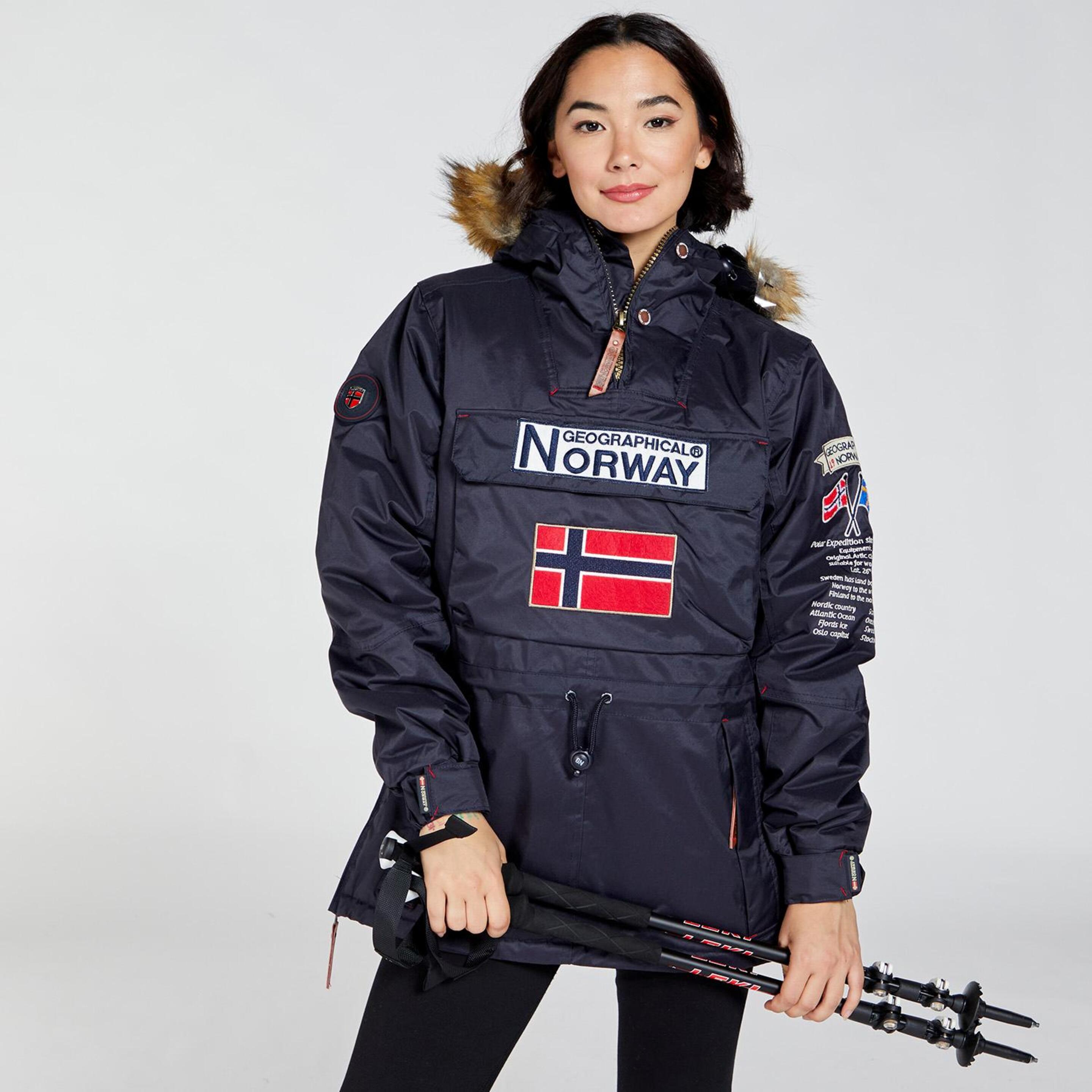 Geographical Norway Boomera - Marino - Anorak Mujer