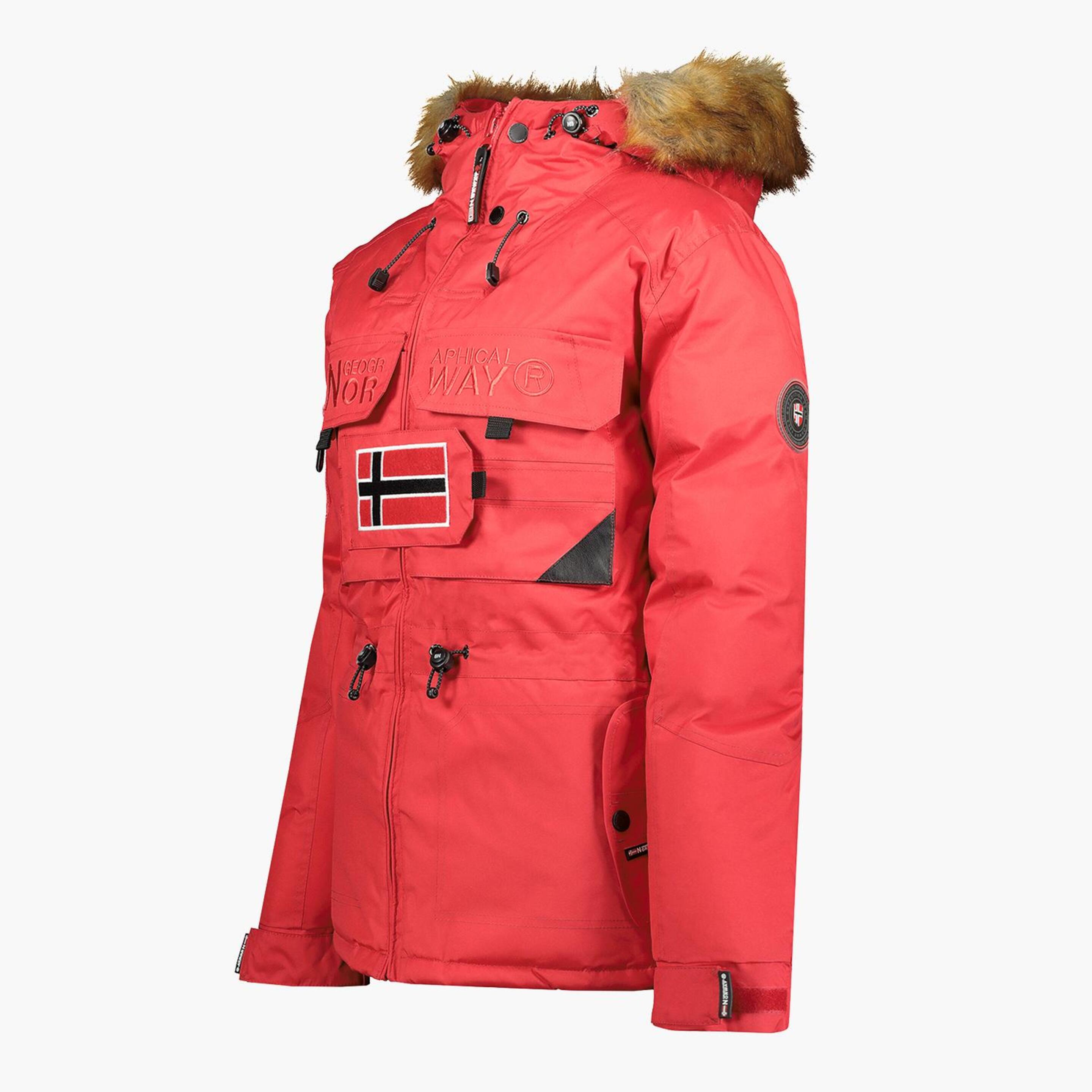 Geographical Norway Bench - Rojo - Anorak Chico