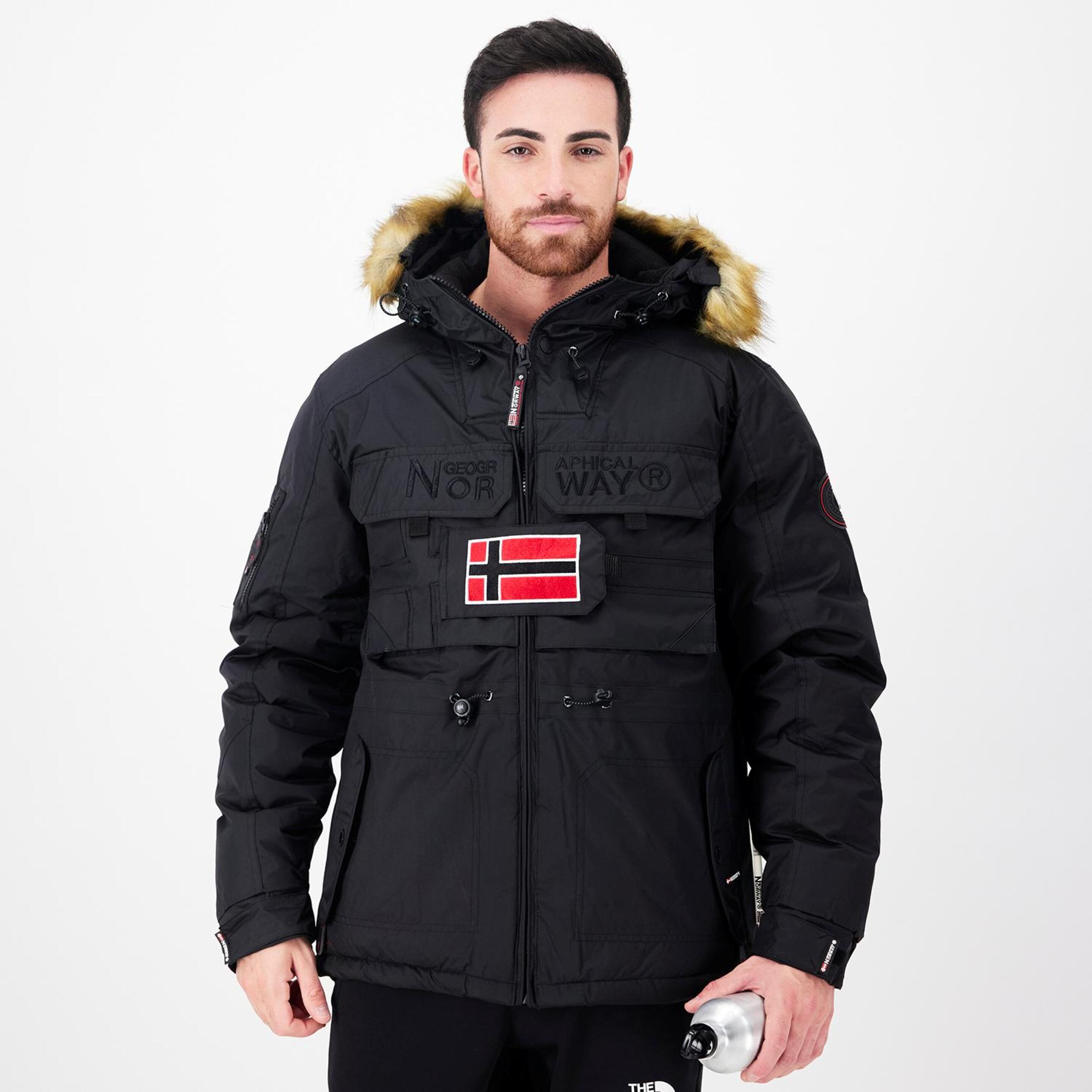 Geographical Norway Bench - negro - Anorak Hombre