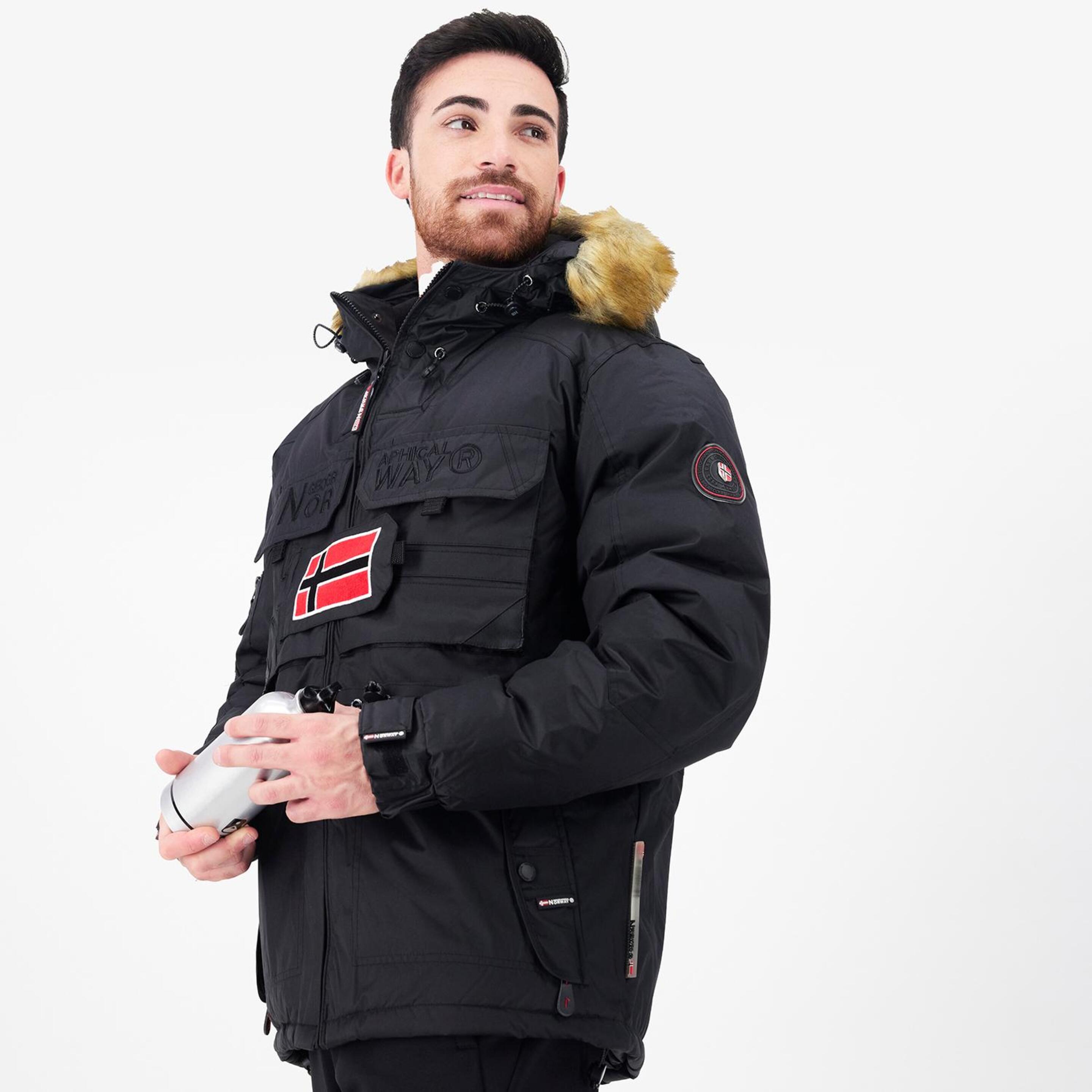 Geographical Norway Bench - Negro - Anorak Hombre