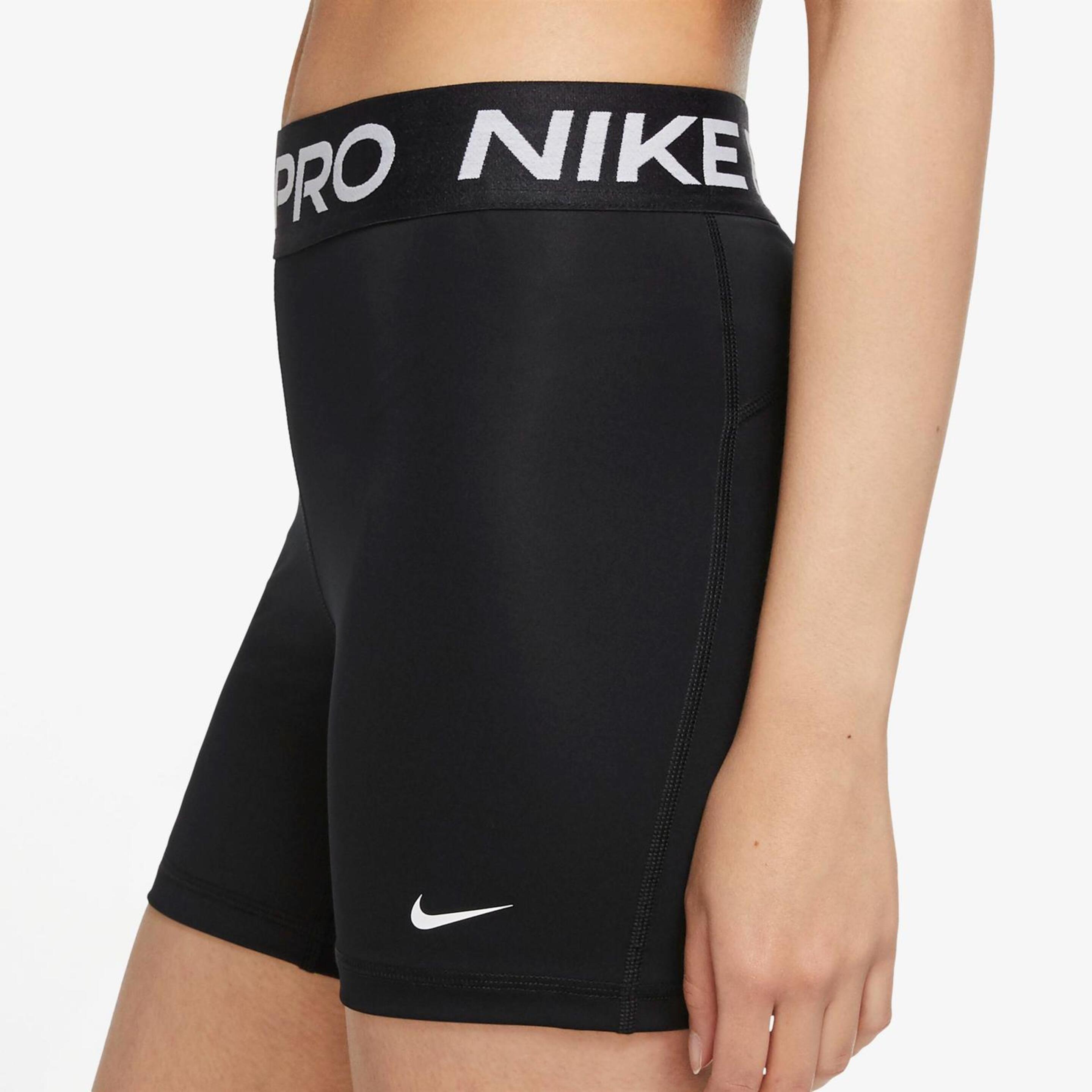 Leggings Nike - Negro - Mallas Cortas Mujer