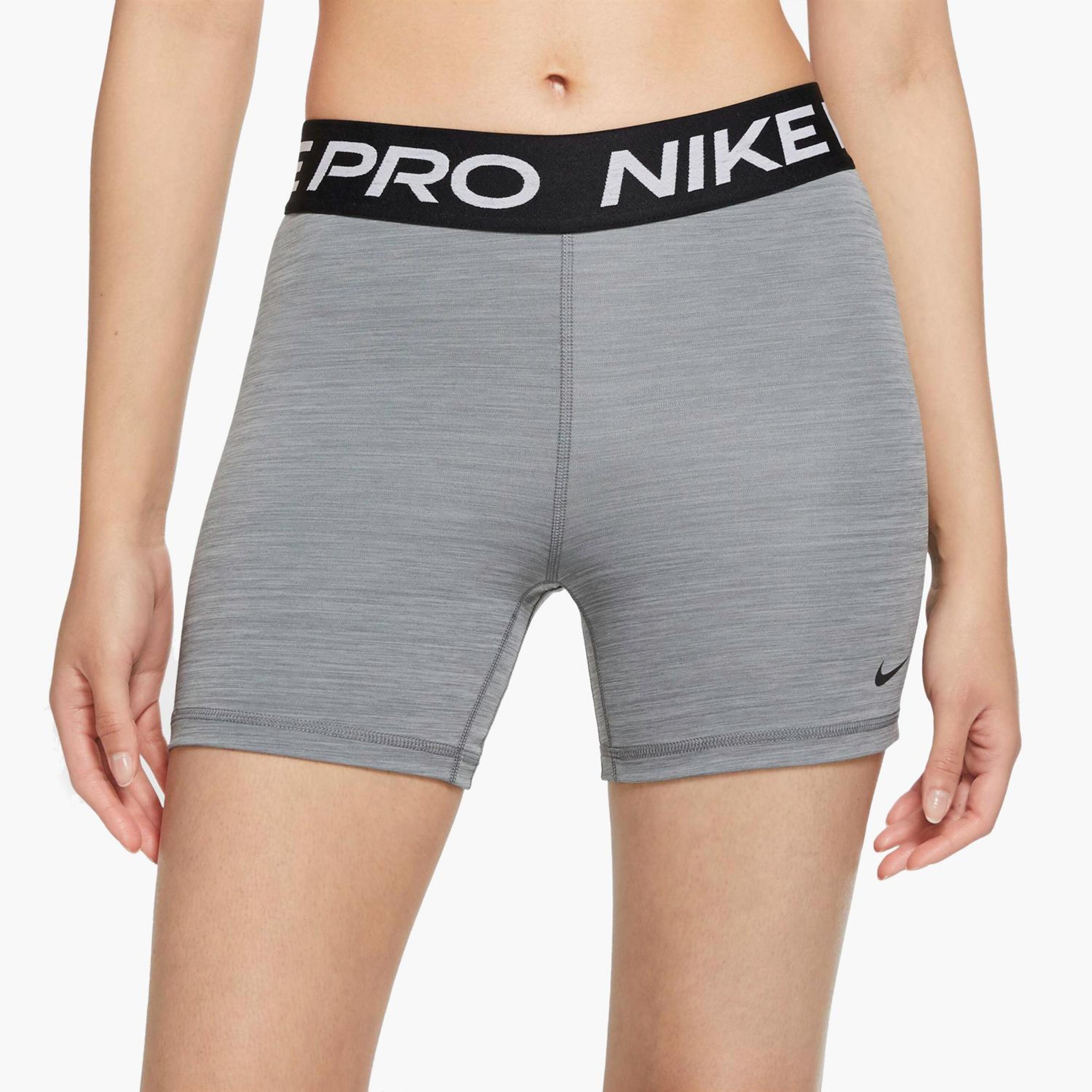 Nike Pro 365 - gris - Leggings Curtas Mulher