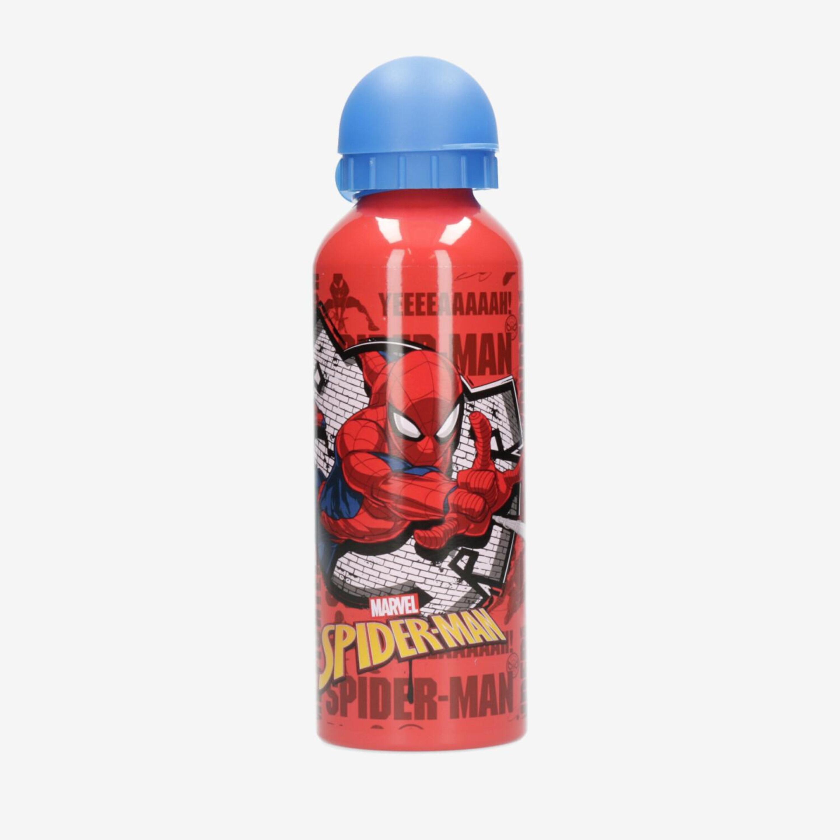 Garrafa Alumínio Spiderman Marvel - rojo - Garrafa Água 500 ml