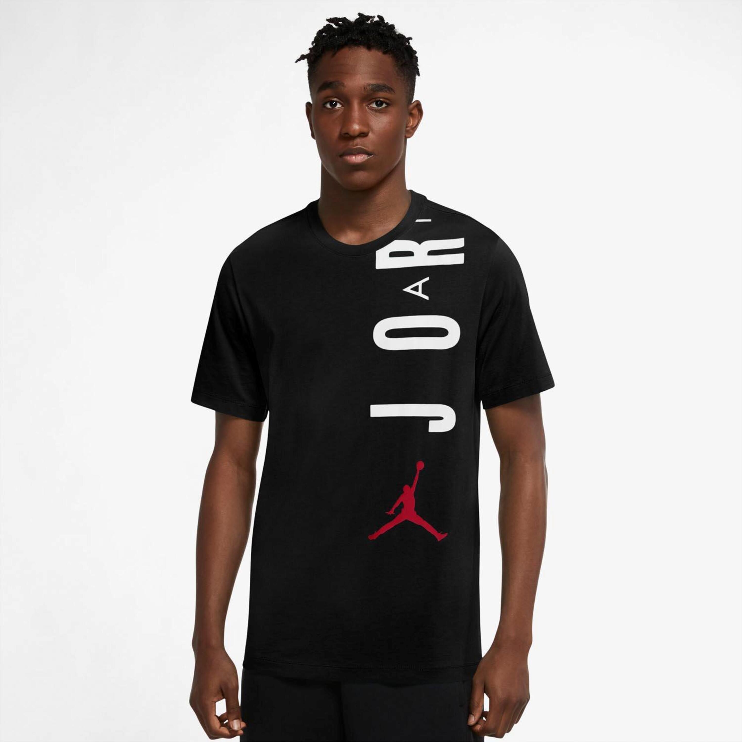 Jordan Air Cro Camiseta Mc Alg.