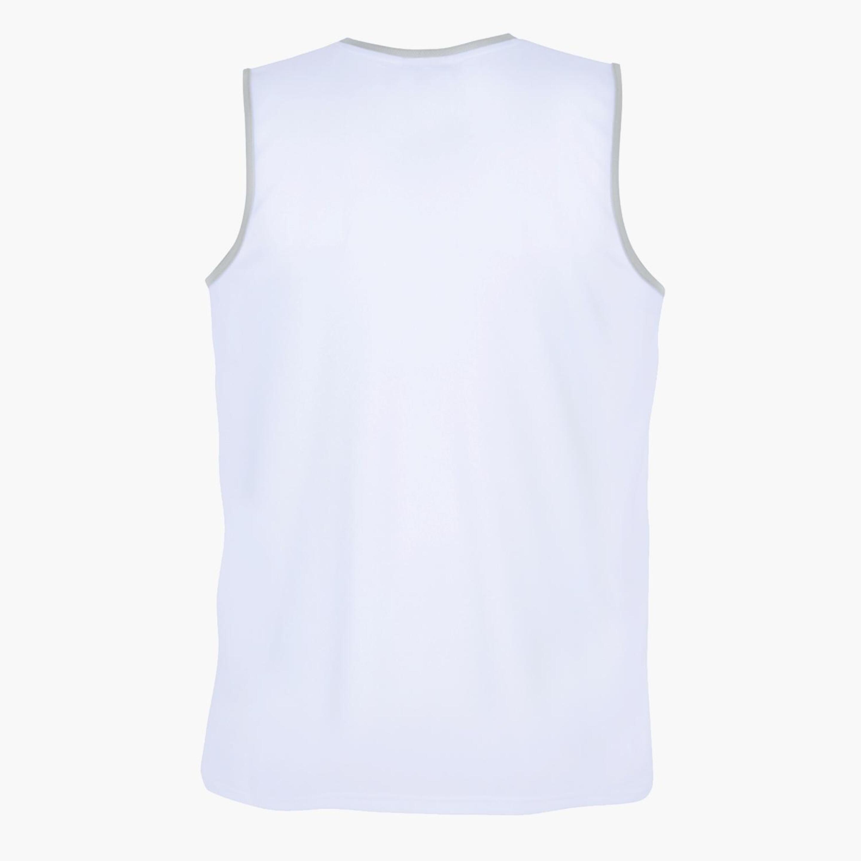 Spalding Move - Blanco - Camiseta Baloncesto Hombre  MKP