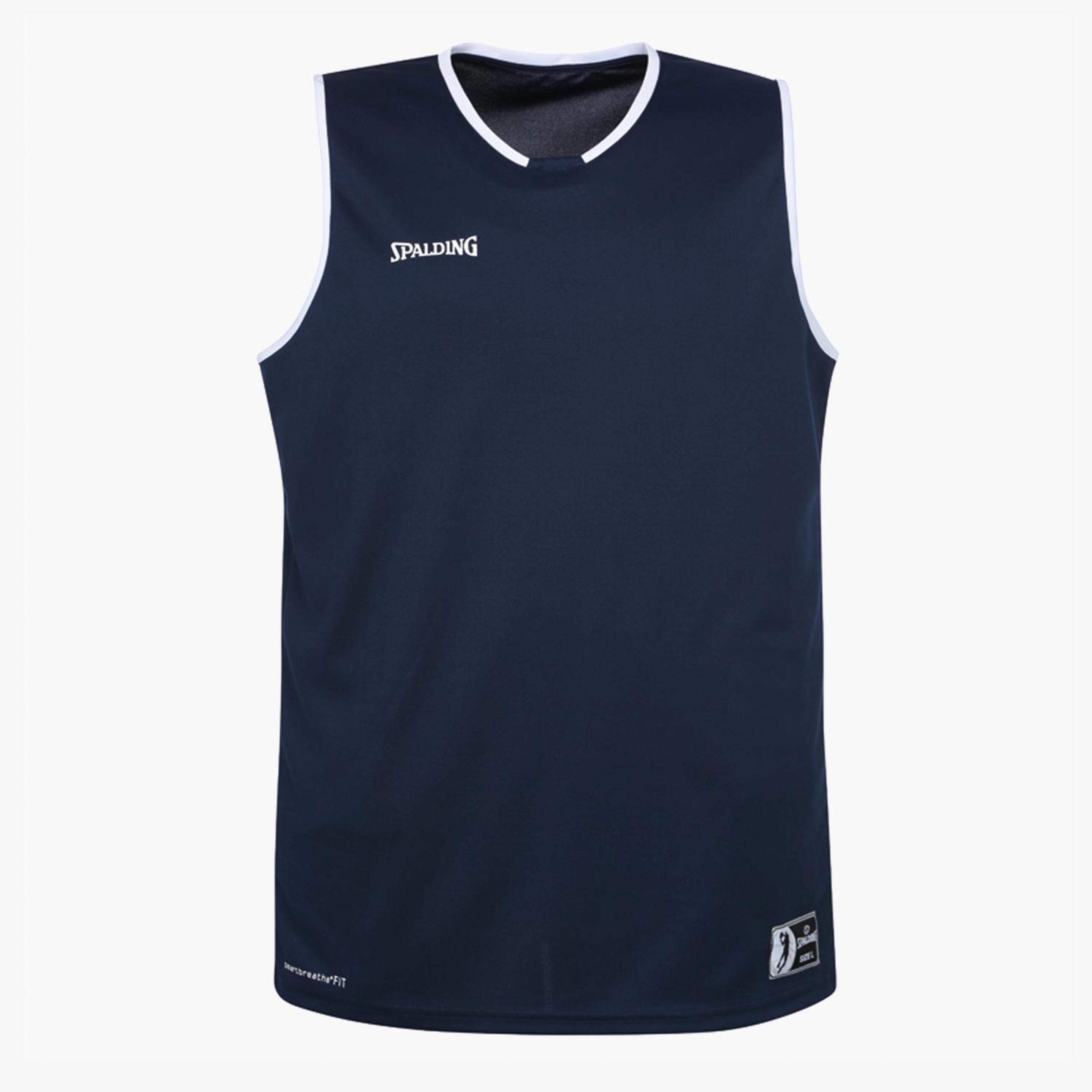 Spalding Move - Marino - Camiseta Baloncesto Hombre  MKP