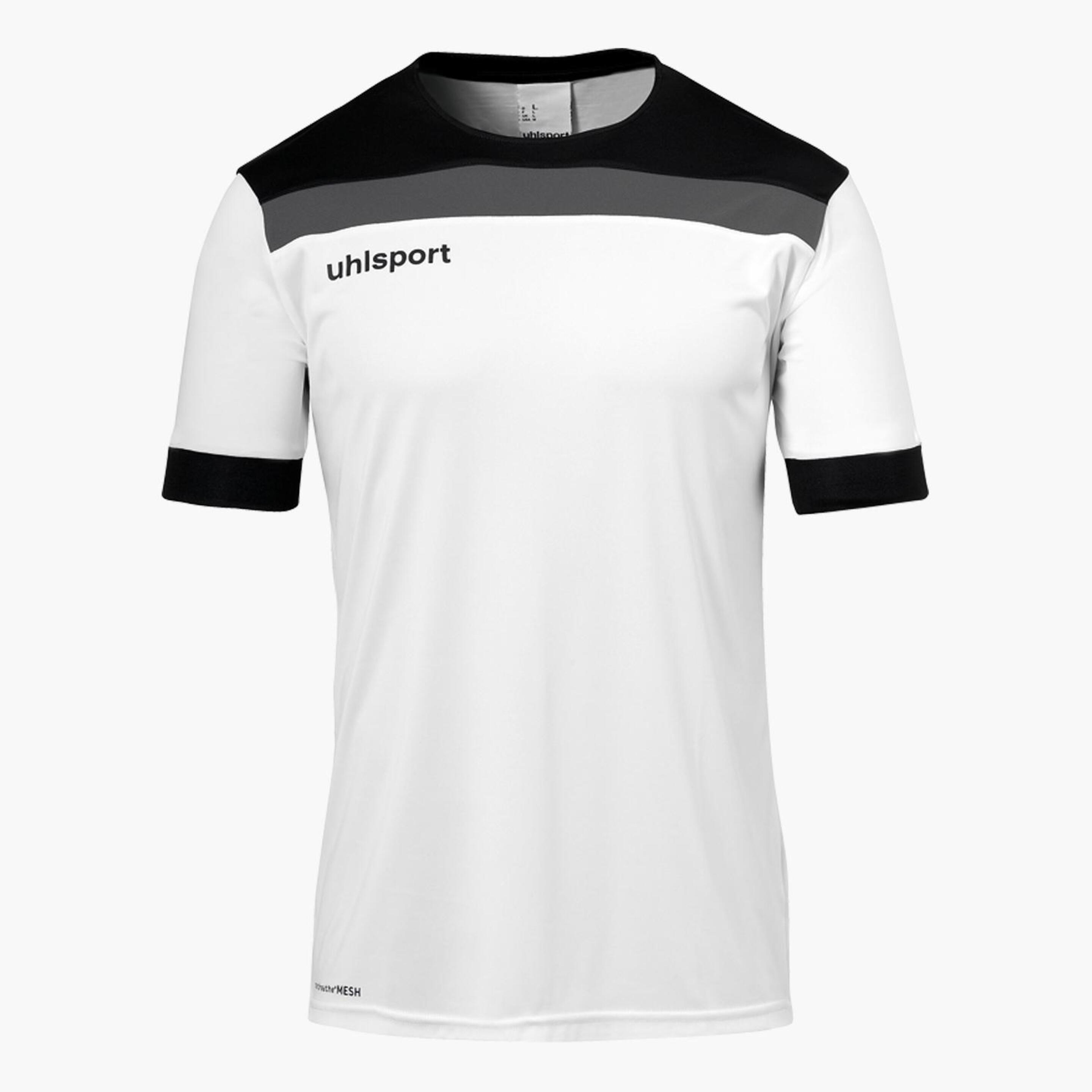 Camiseta Uhlsport - Blanco - Camiseta Fútbol Hombre  MKP