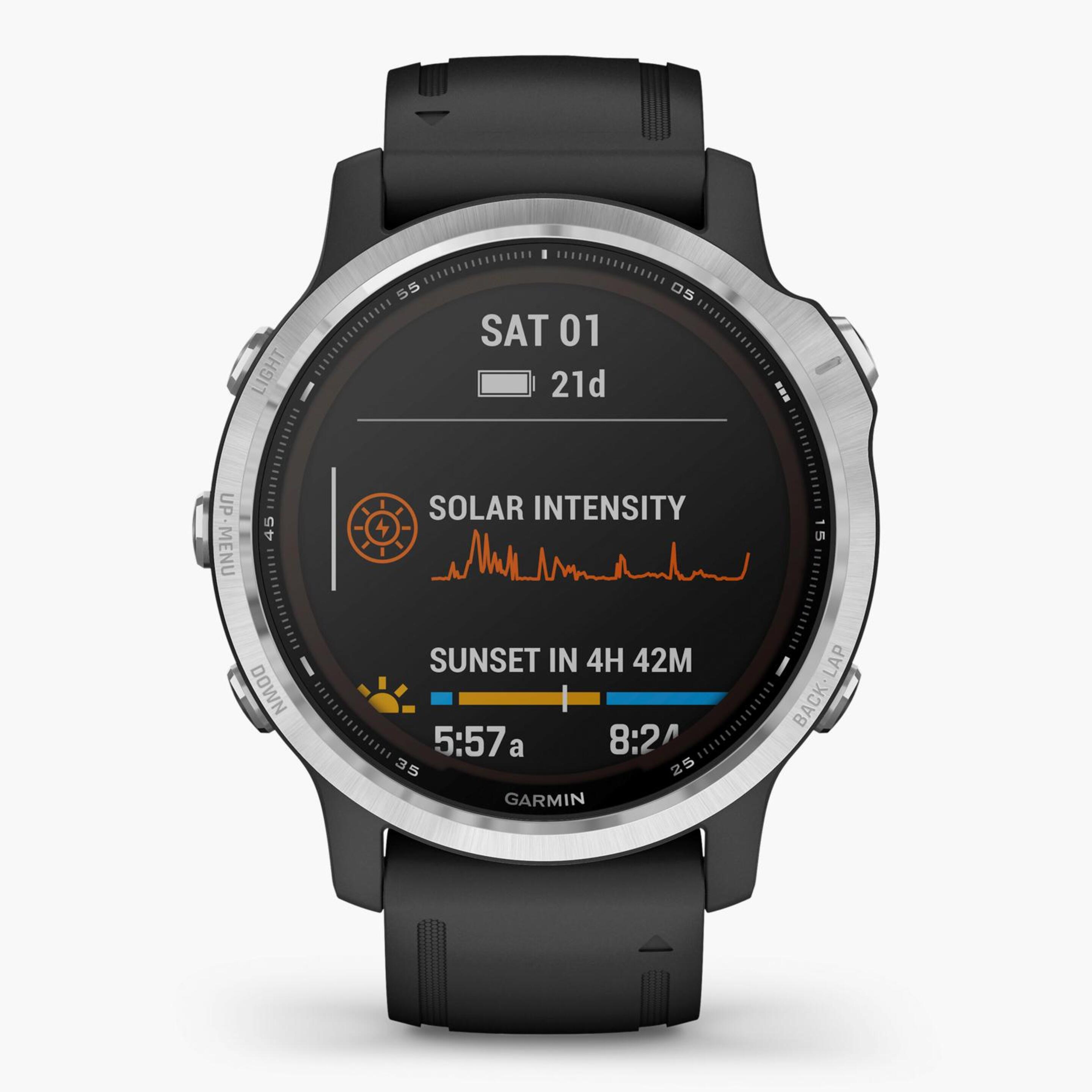 Smartwatch Garmin Fenix 6s Solar - negro - Relógio Desportivo
