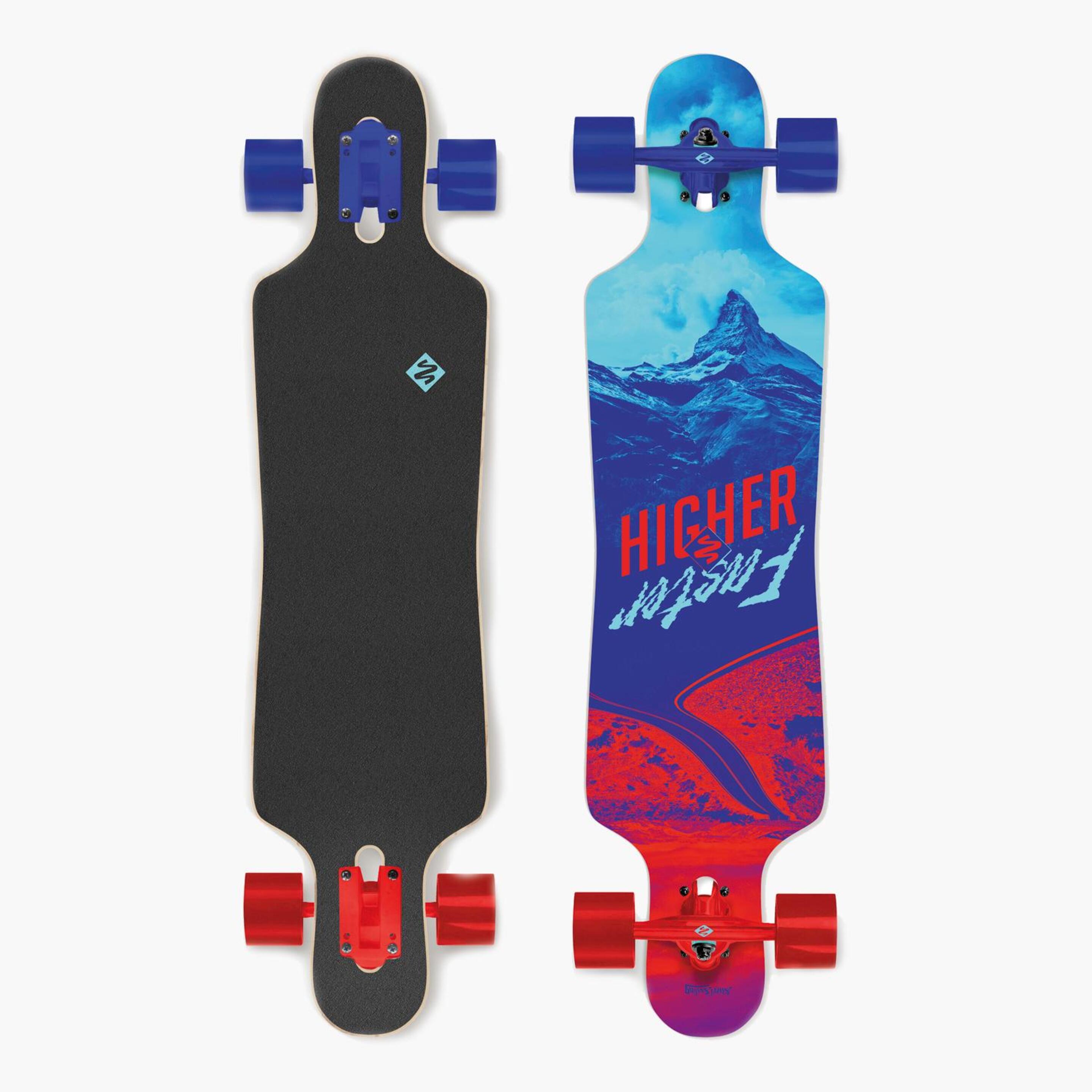 Street Surfing Higher Faster 39" - azul - Skateboard