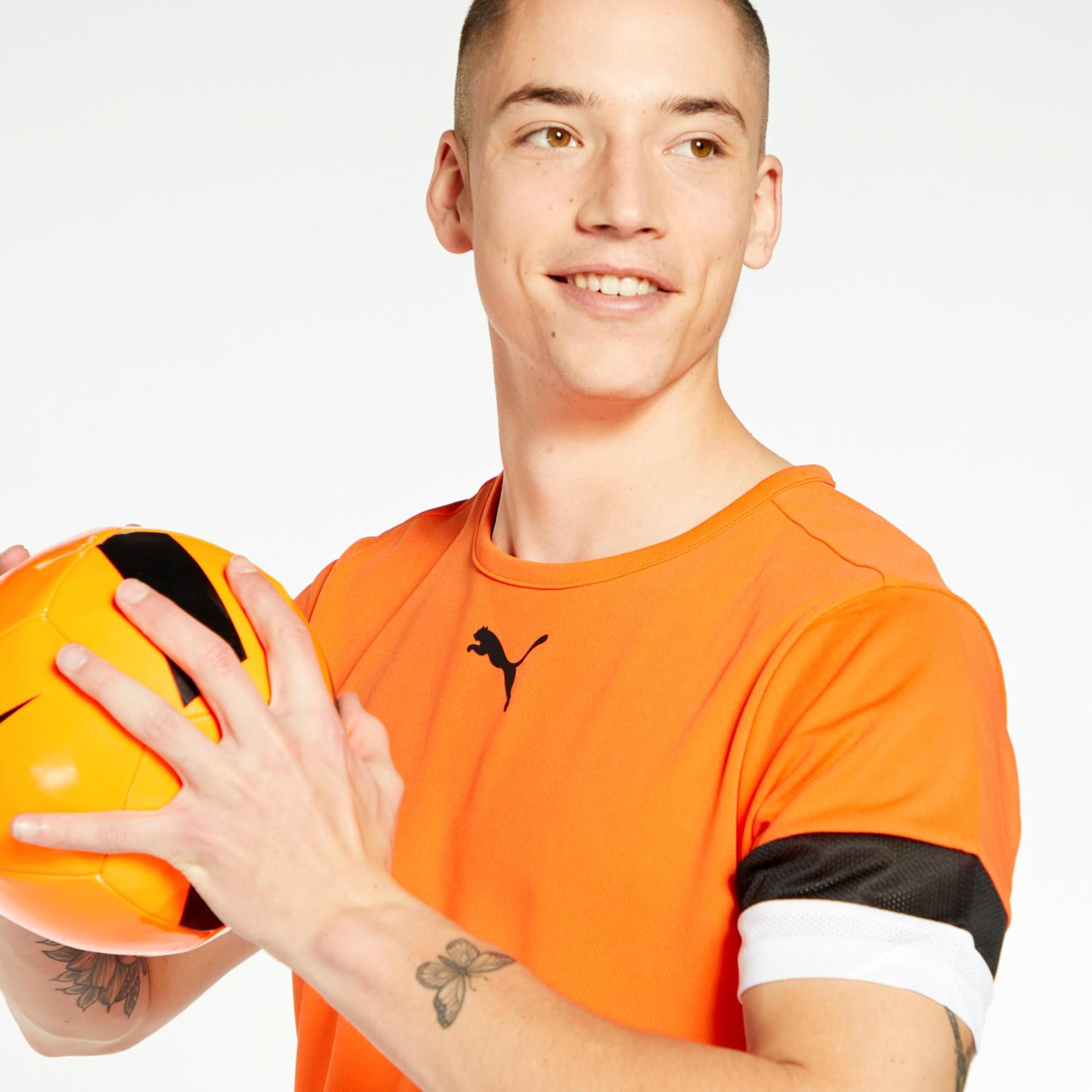 Puma Team Rise - naranja - Camiseta Fútbol Hombre