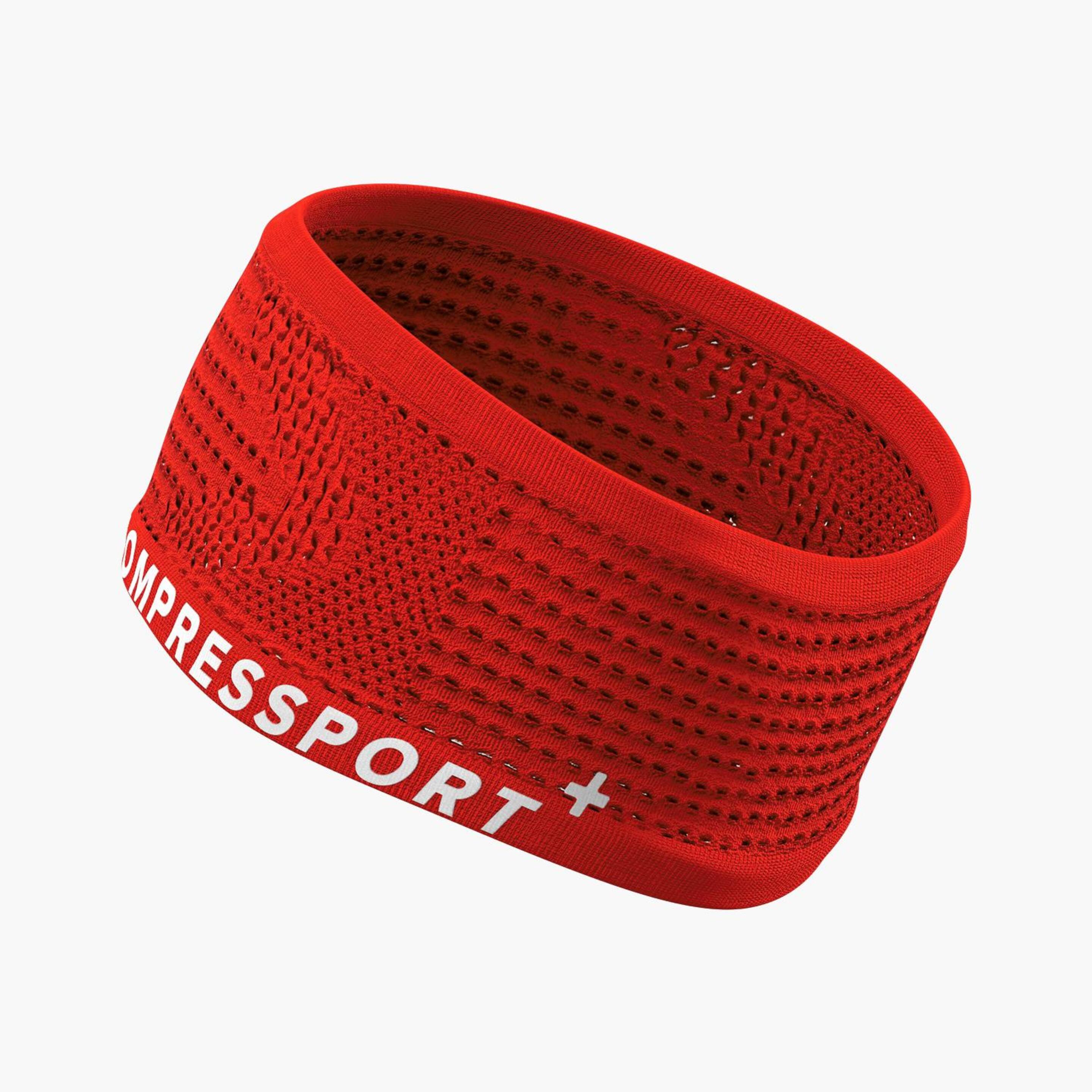 Cinta Pelo Compressport - Rojo - Cinta Pelo Running