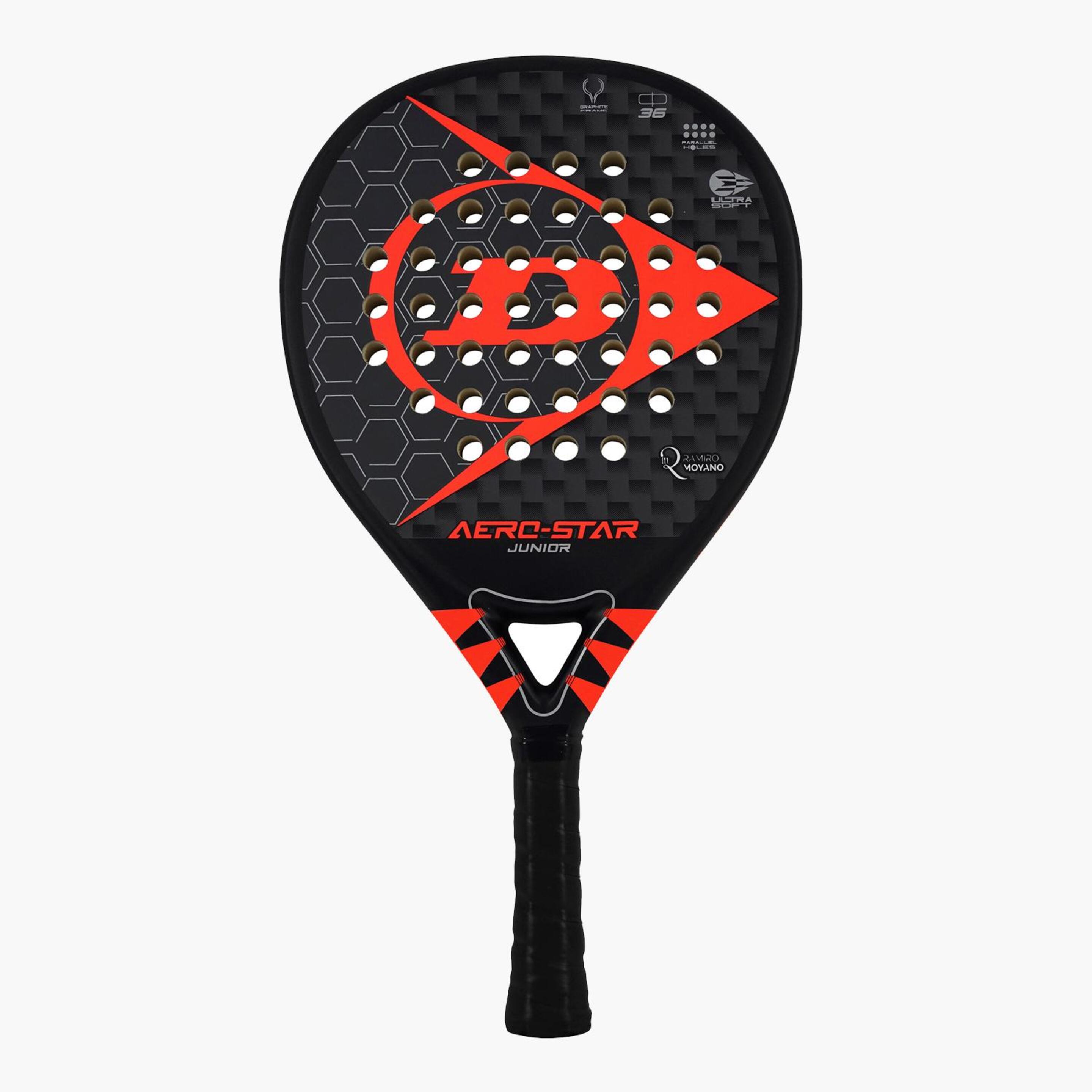 Dunlop Aero-star - negro - Pala Pádel Junior