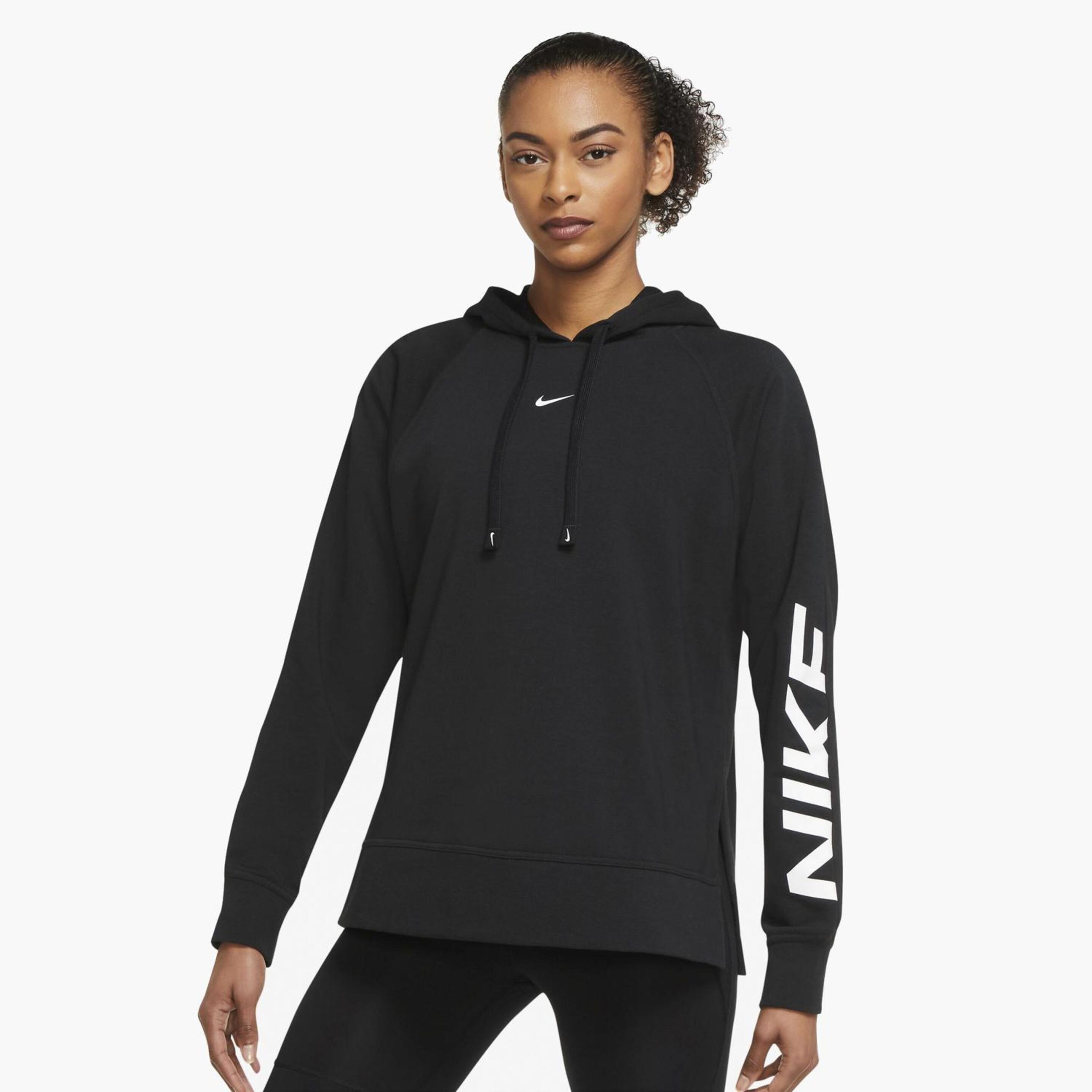 Sweatshirt Nike Dri-FIT Get Fit - Preto - Ginásio Mulher | Sport Zone