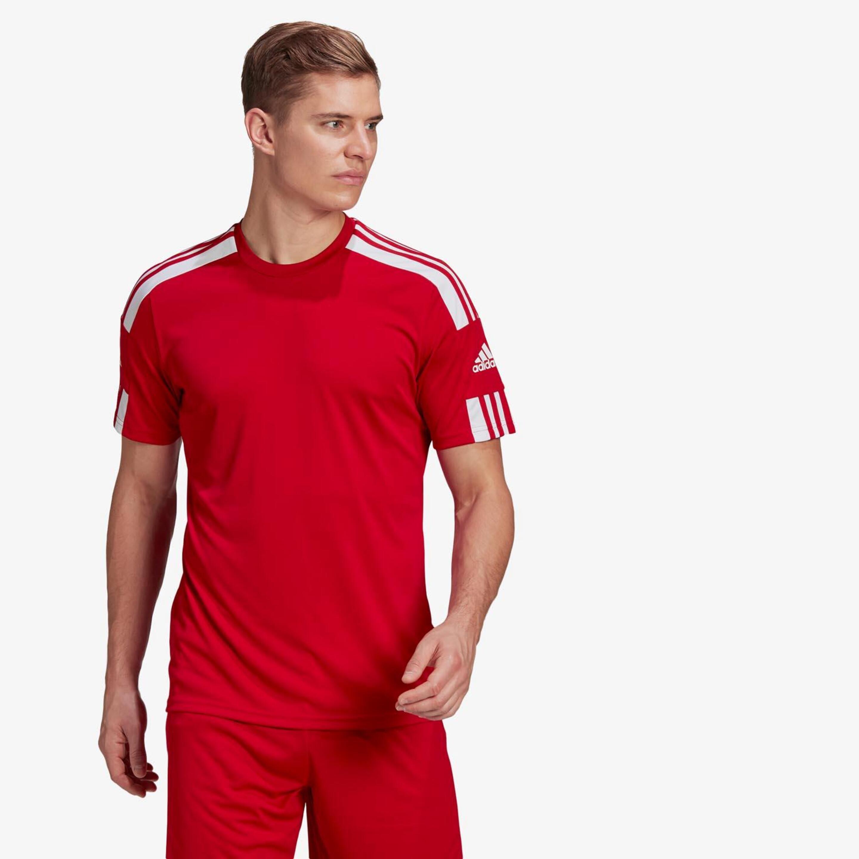 adidas Squad 21 - rojo - Camiseta Fútbol Hombre