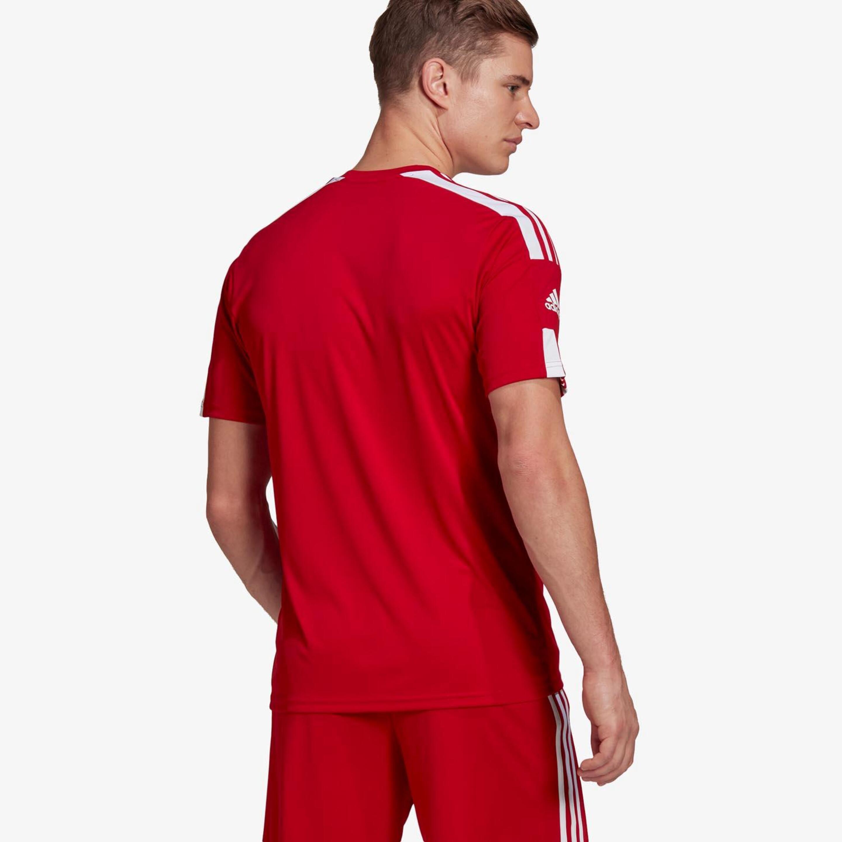 adidas Squad 21 - Rojo - Camiseta Fútbol Hombre  | Sprinter