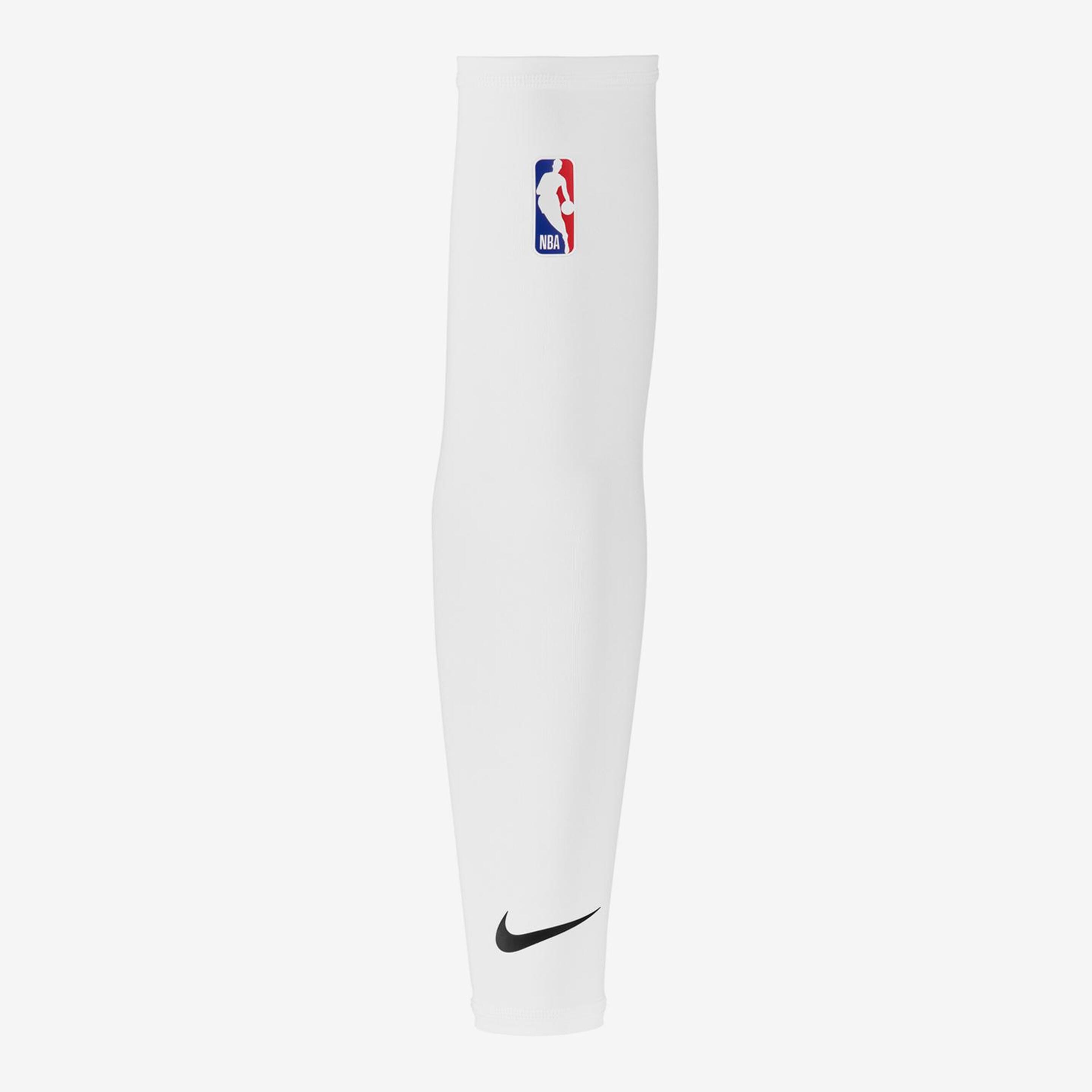 Nike Shooter Nba 2.0 - blanco - Manguito Compresión Baloncesto