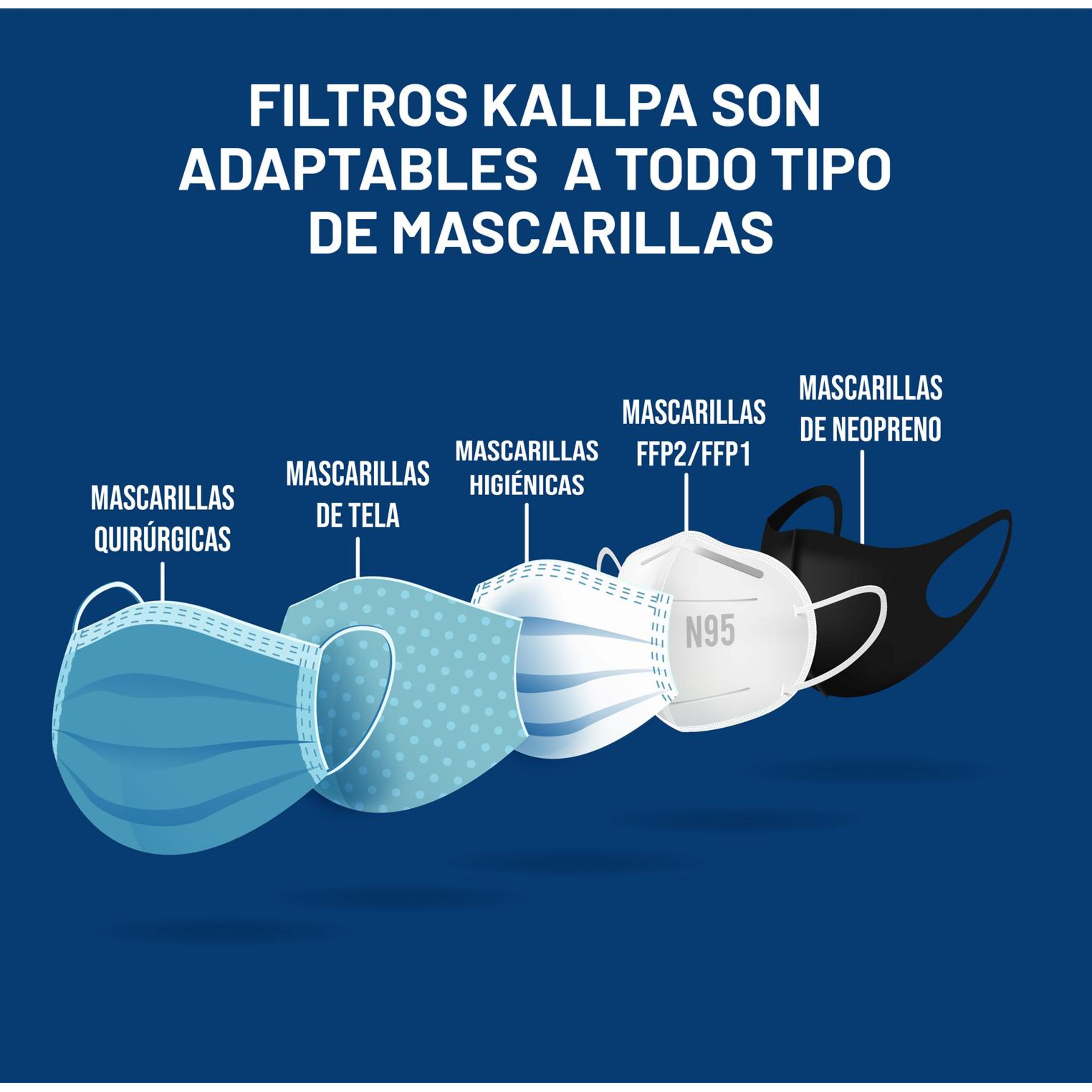 Filtro Mascarilla Kallpa - UNICO - Filtro Reutilizable