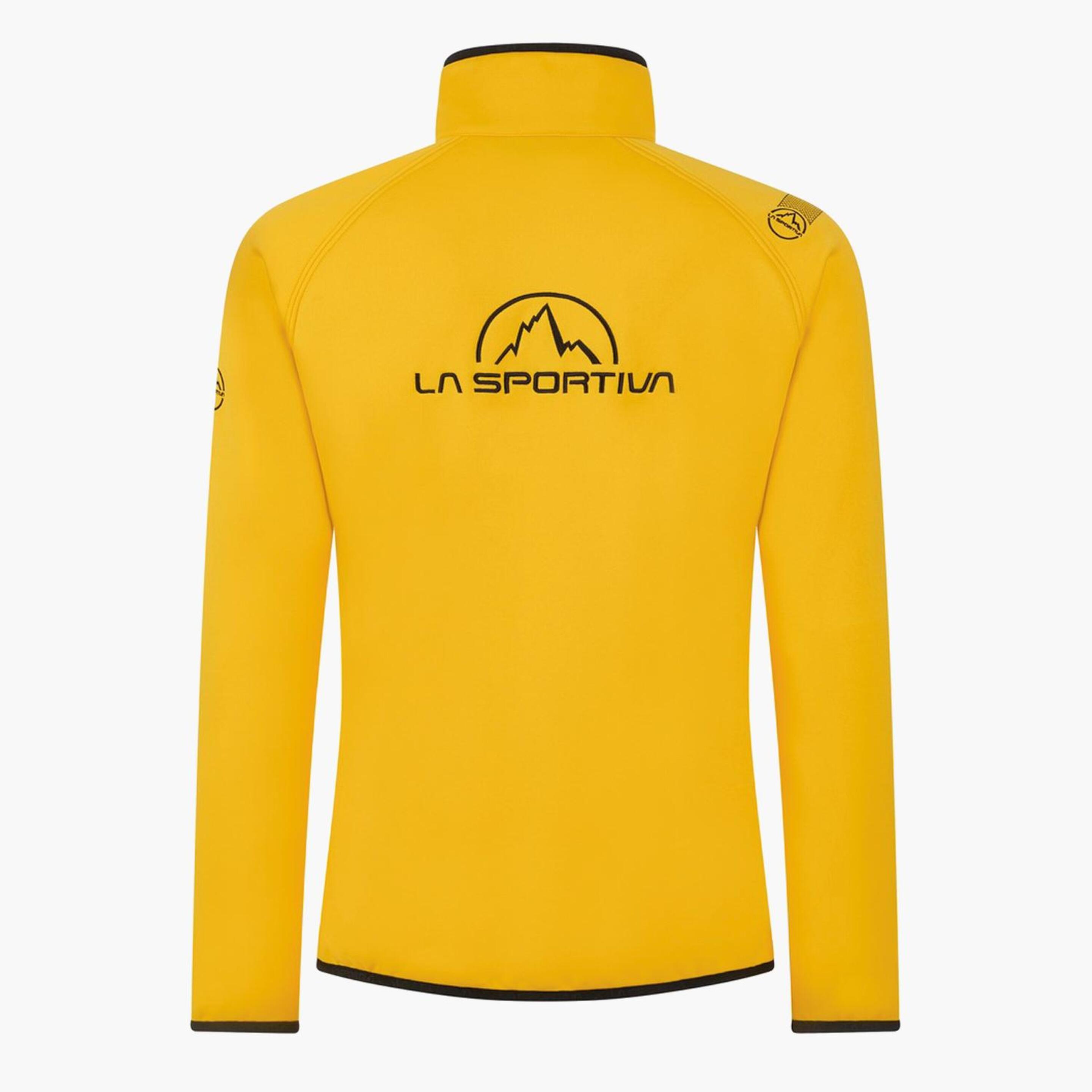 La Sportiva Promo Fleece - Amarillo - Sudadera Montaña Hombre  MKP